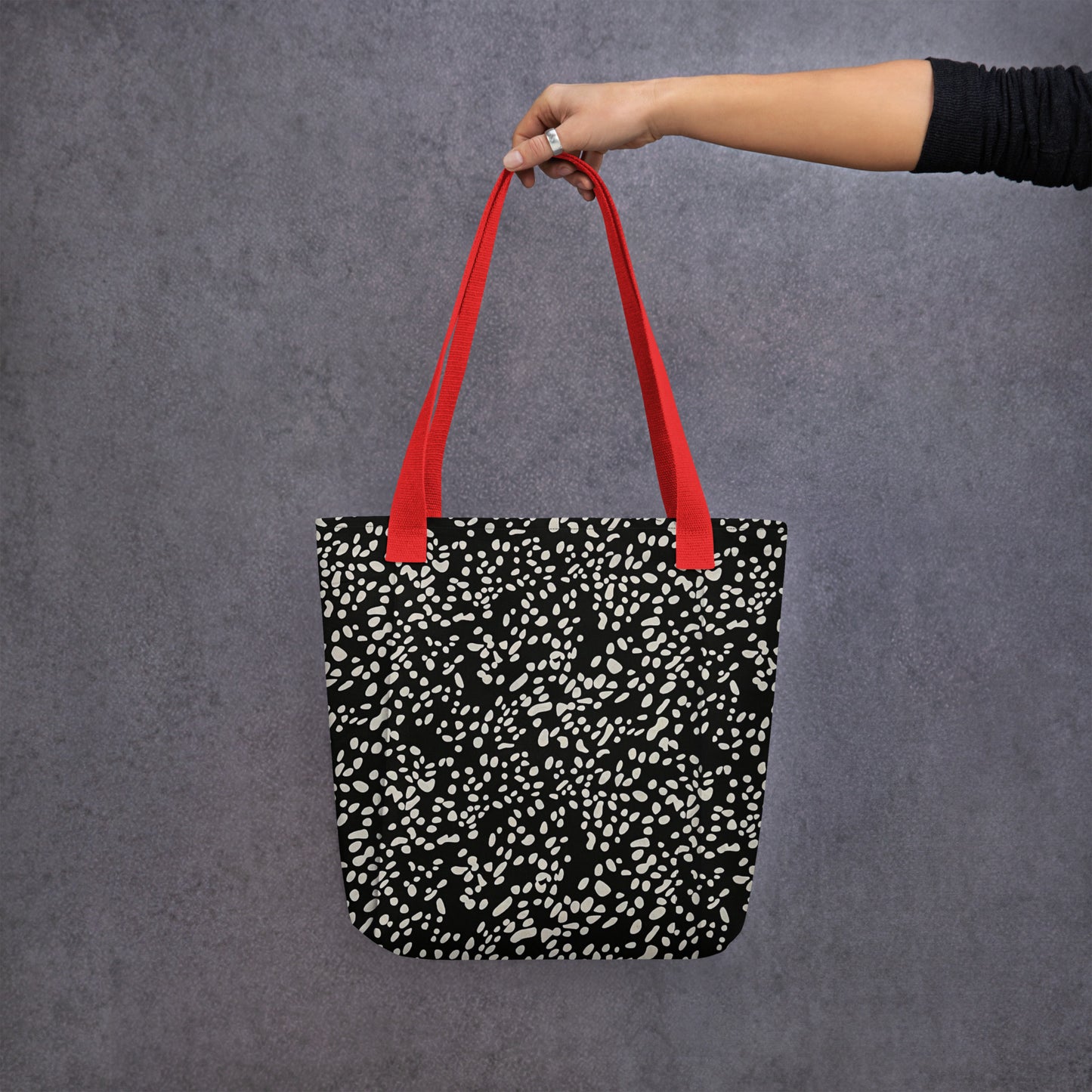 White Dots Tote Bag