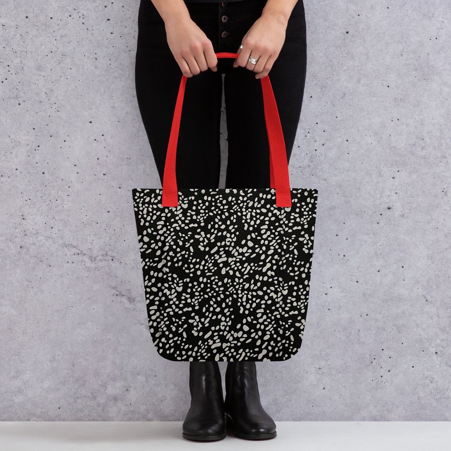 White Dots Tote Bag