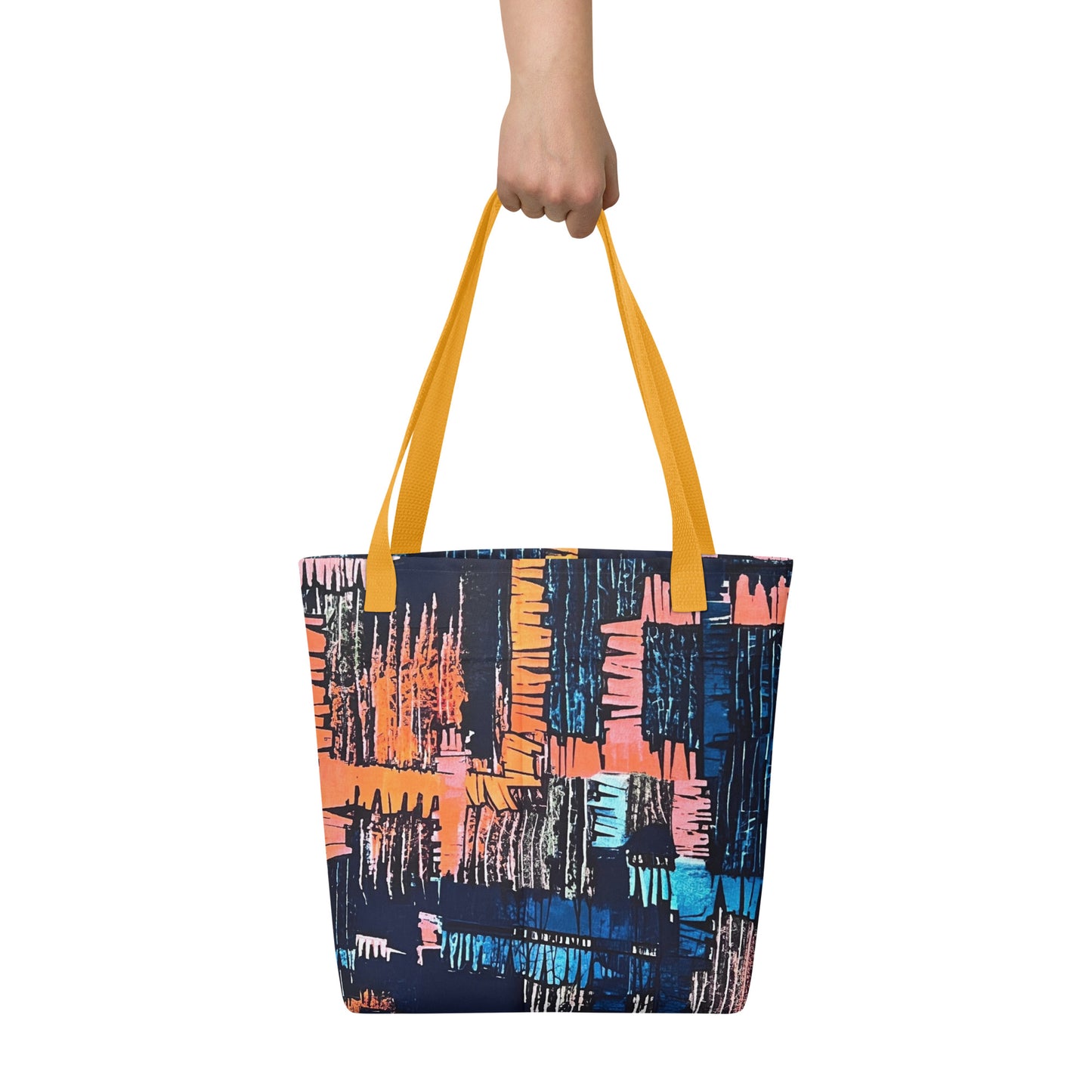 Colourful Adire Tote Bag