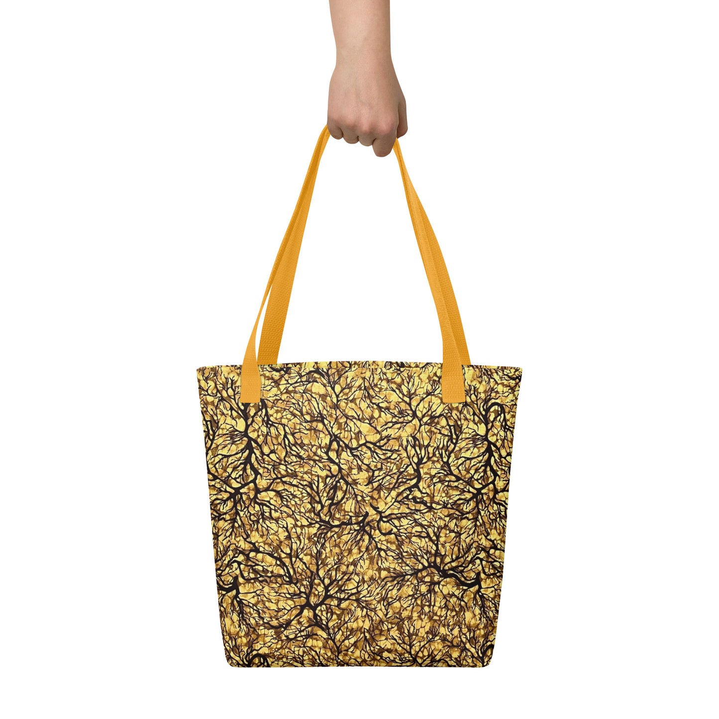 Trees Adire Tote Bag