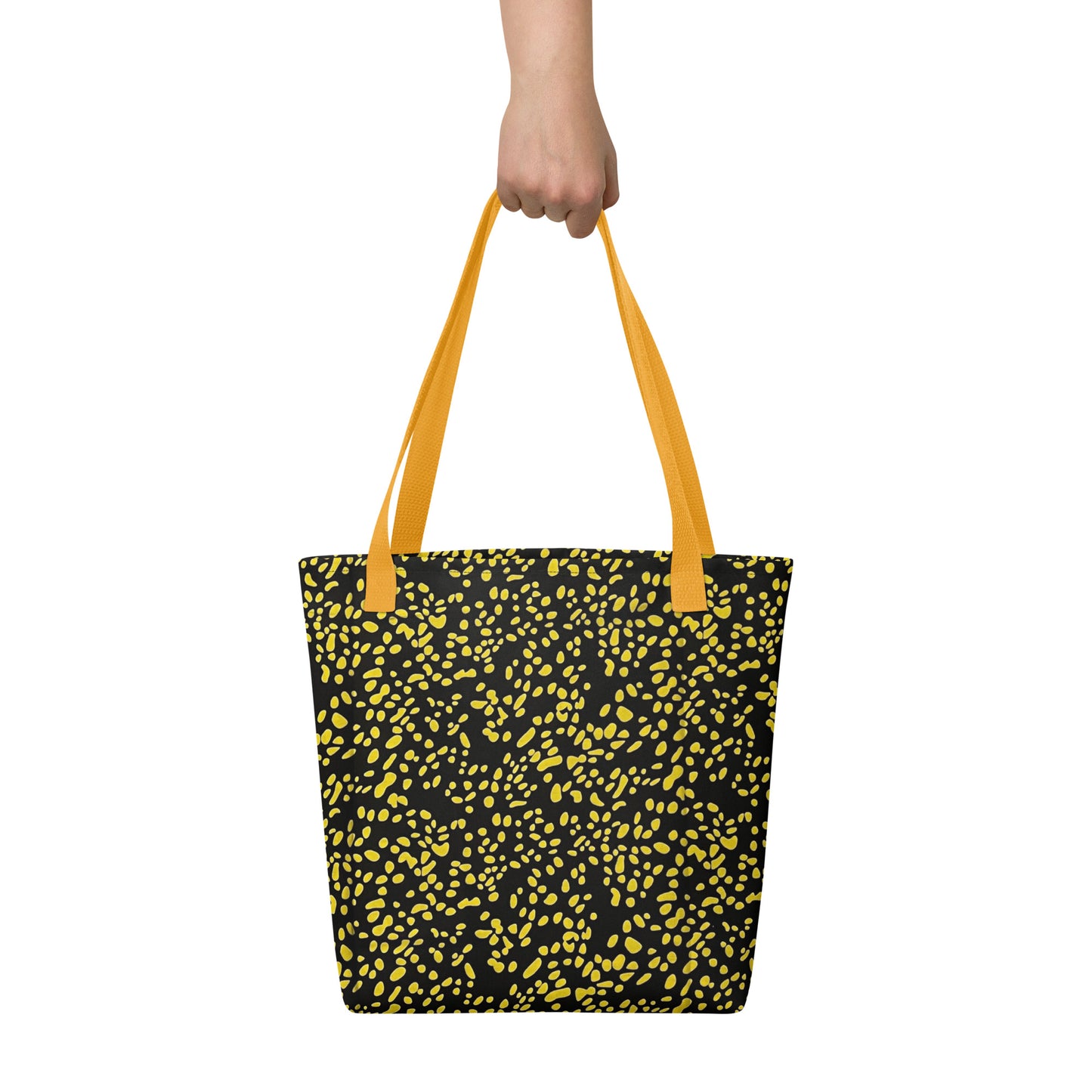 Yellow Dots Tote Bag