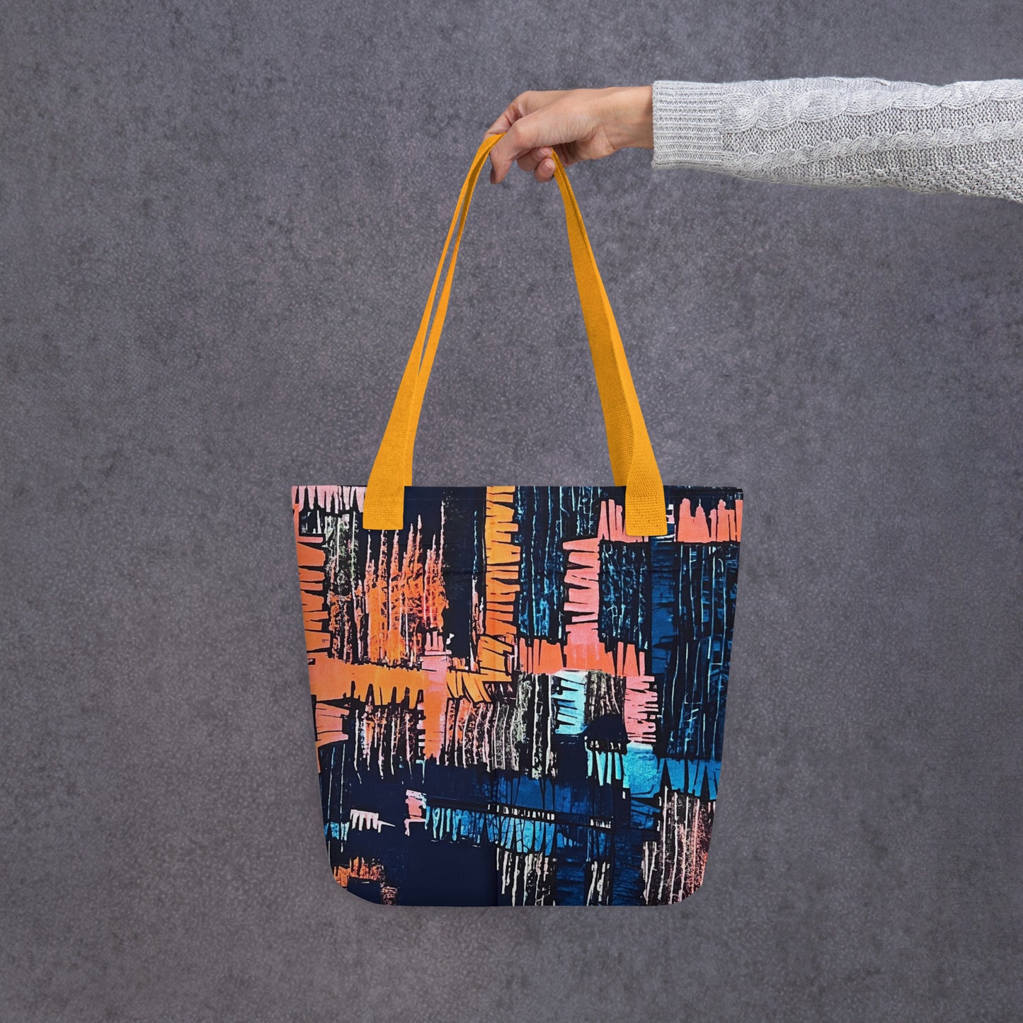 Colourful Adire Tote Bag