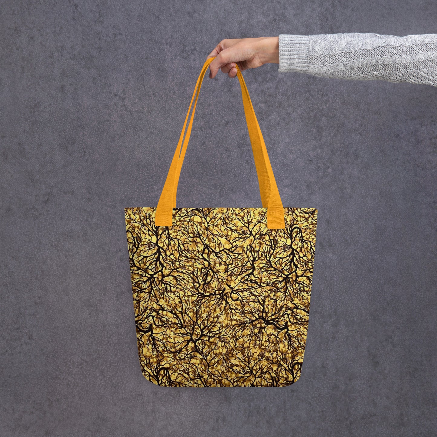 Trees Adire Tote Bag