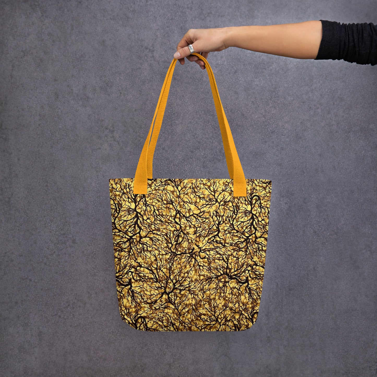 Trees Adire Tote Bag