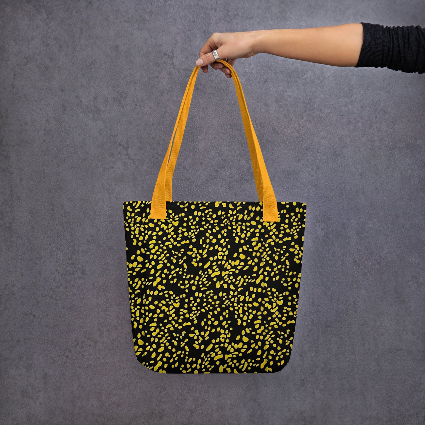 Yellow Dots Tote Bag