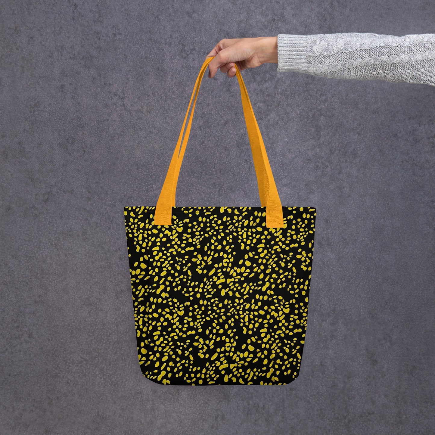 Yellow Dots Tote Bag