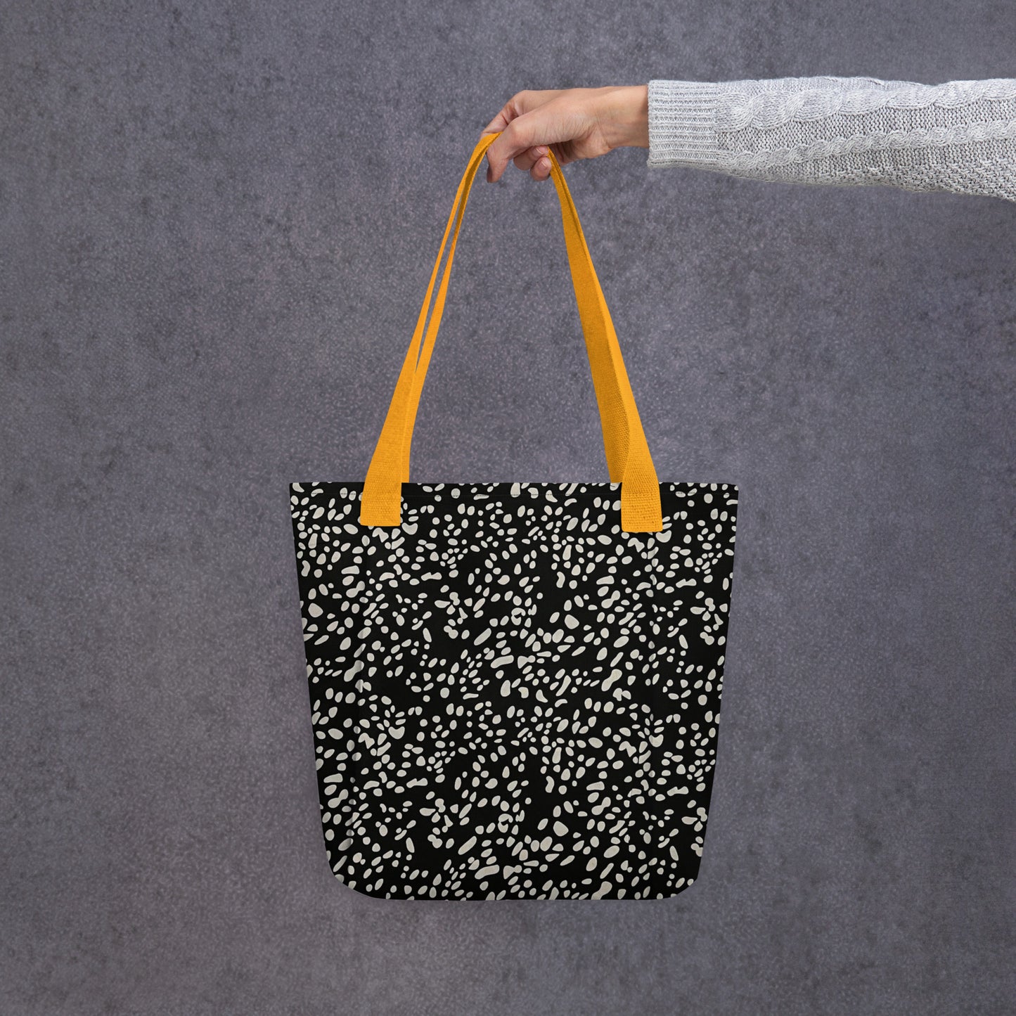 White Dots Tote Bag