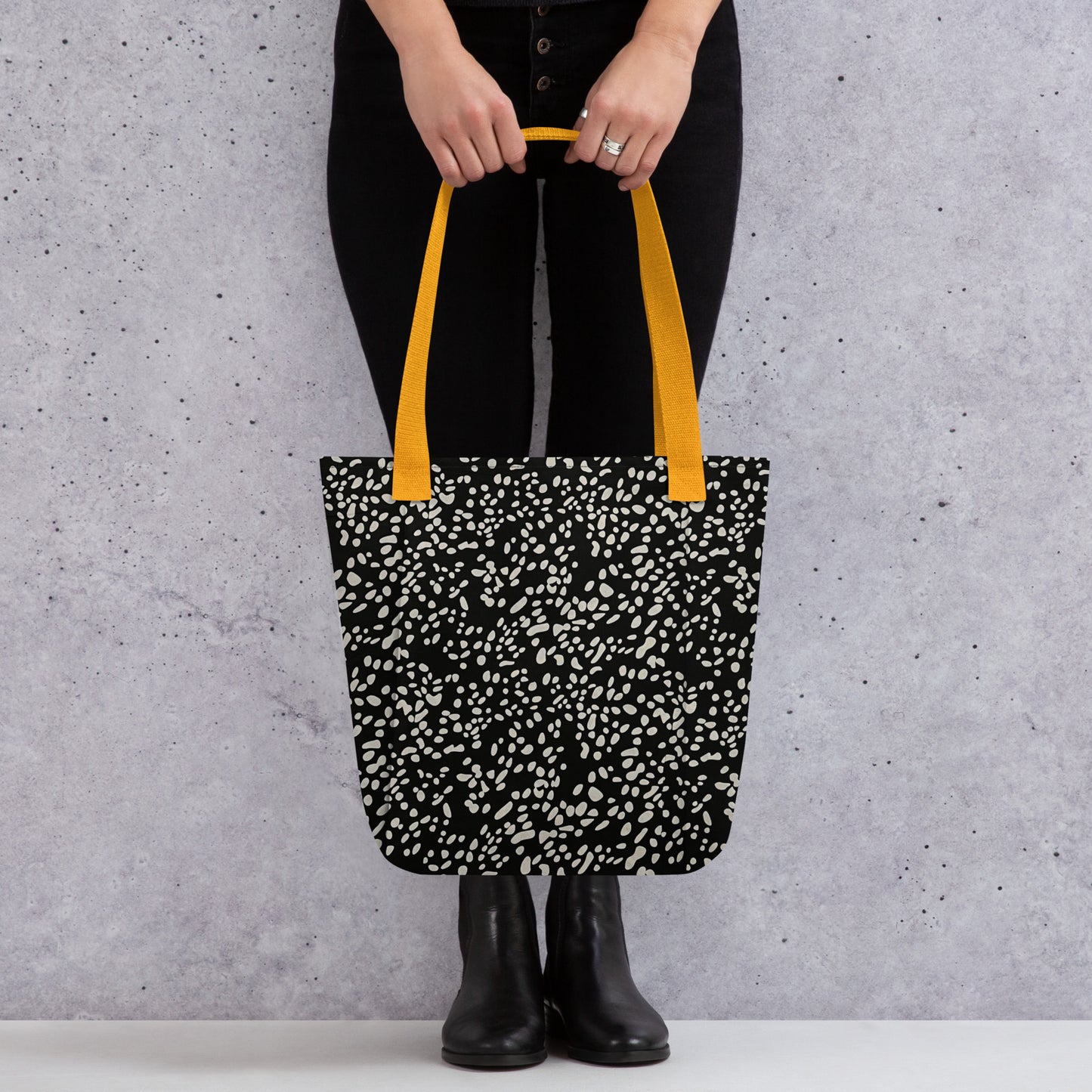 White Dots Tote Bag