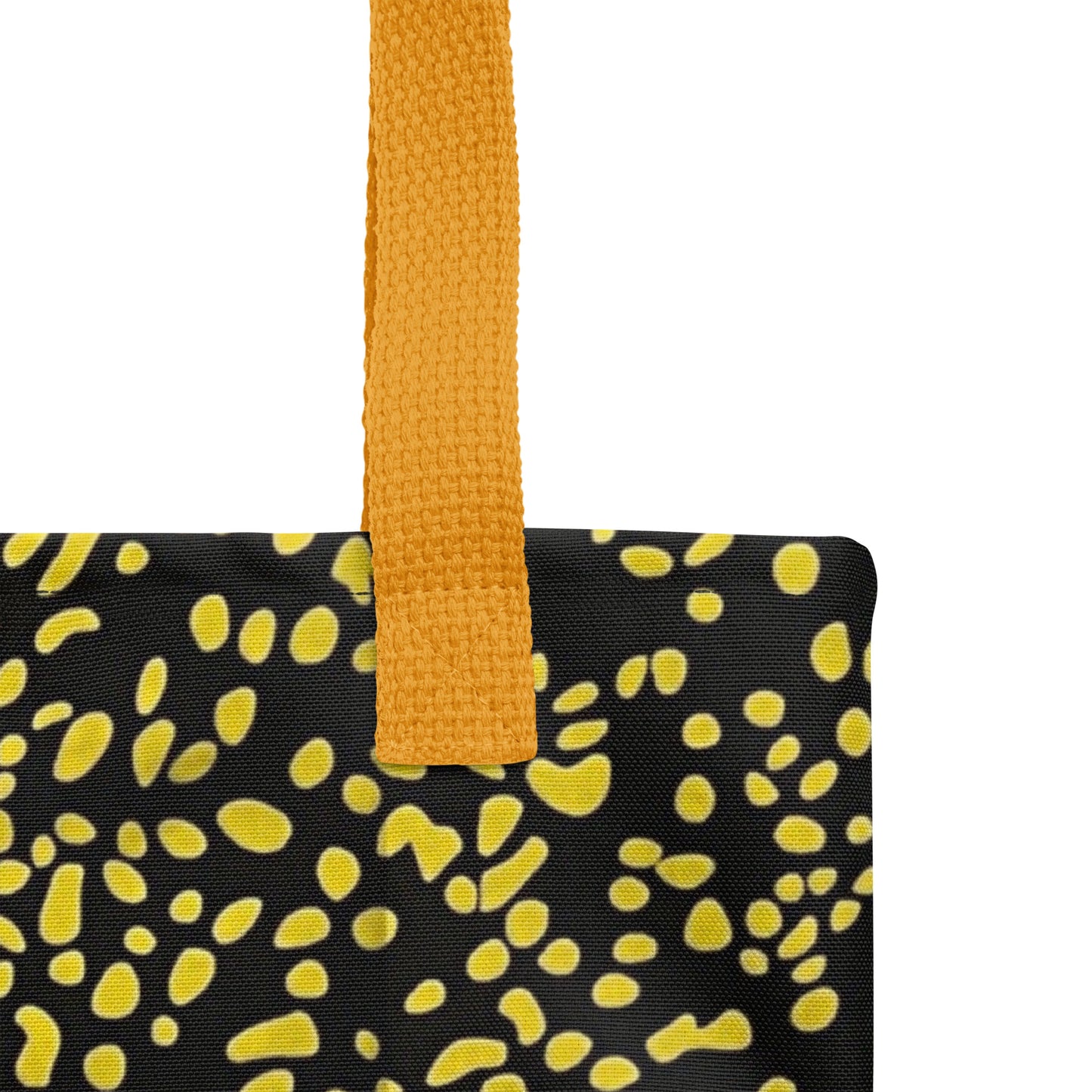 Yellow Dots Tote Bag