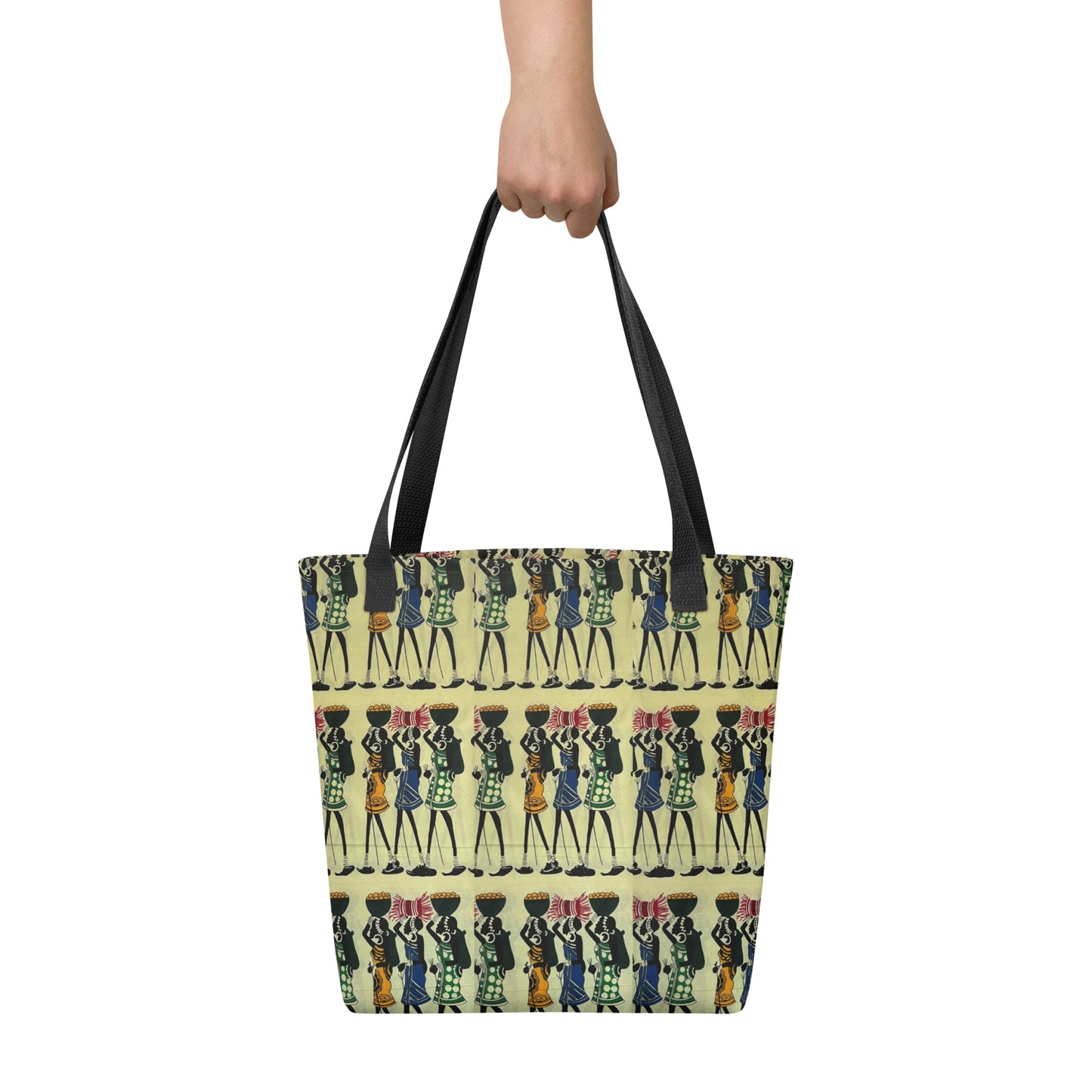 Women Art Ankara Tote Bag