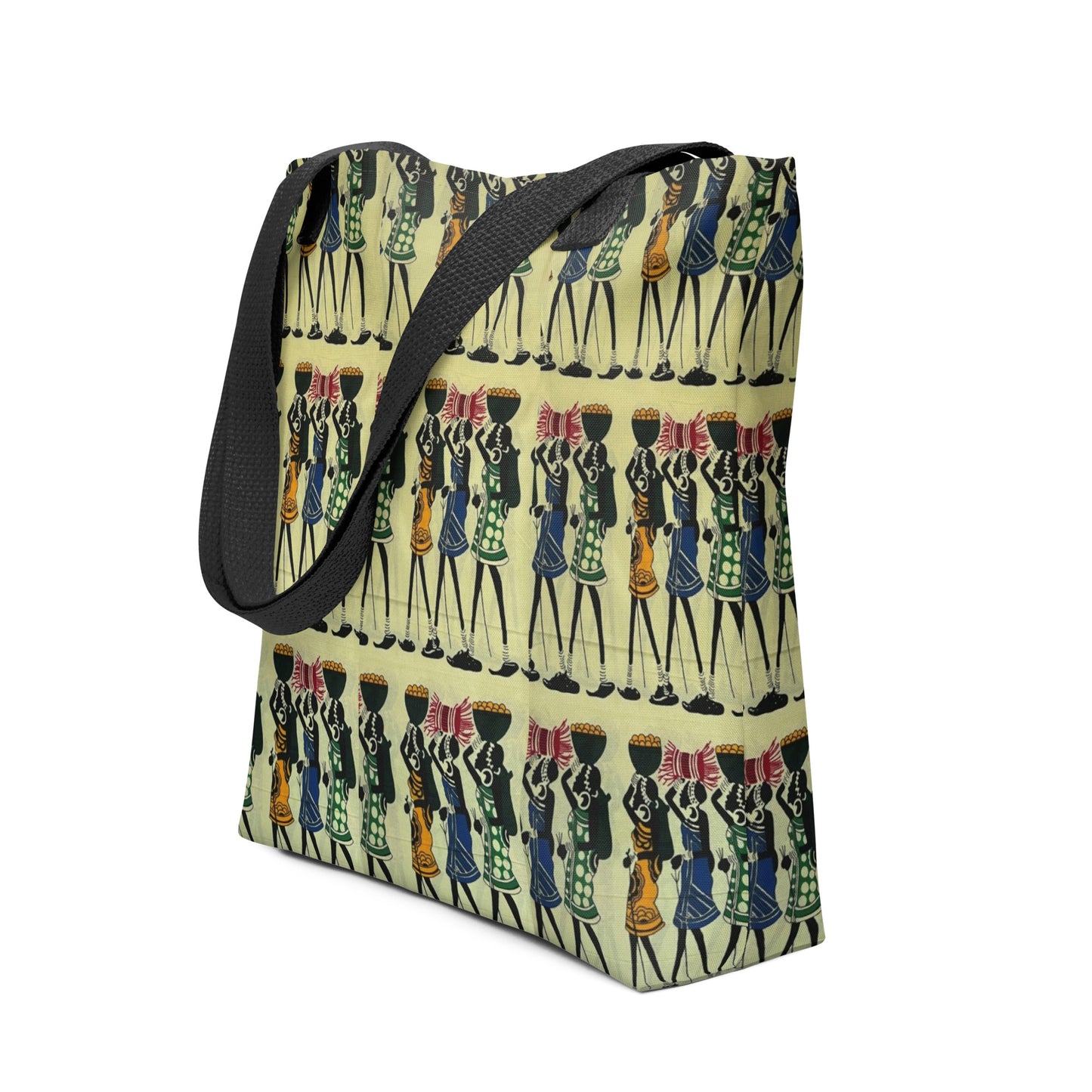 Women Art Ankara Tote Bag