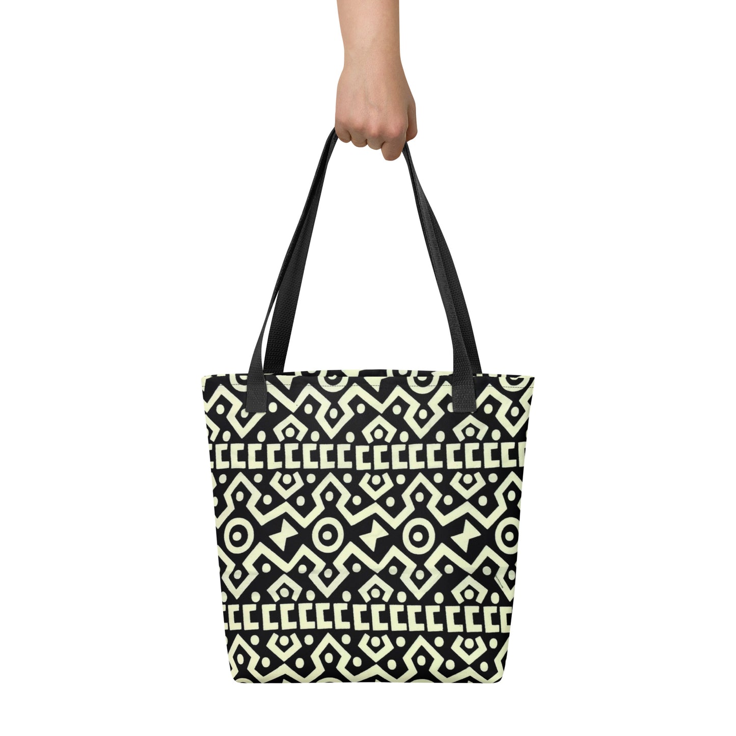 Bogolan Print Tote Bag