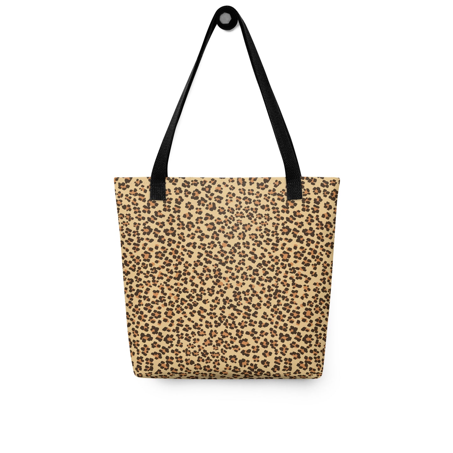 Brown Leopard Tote Bag