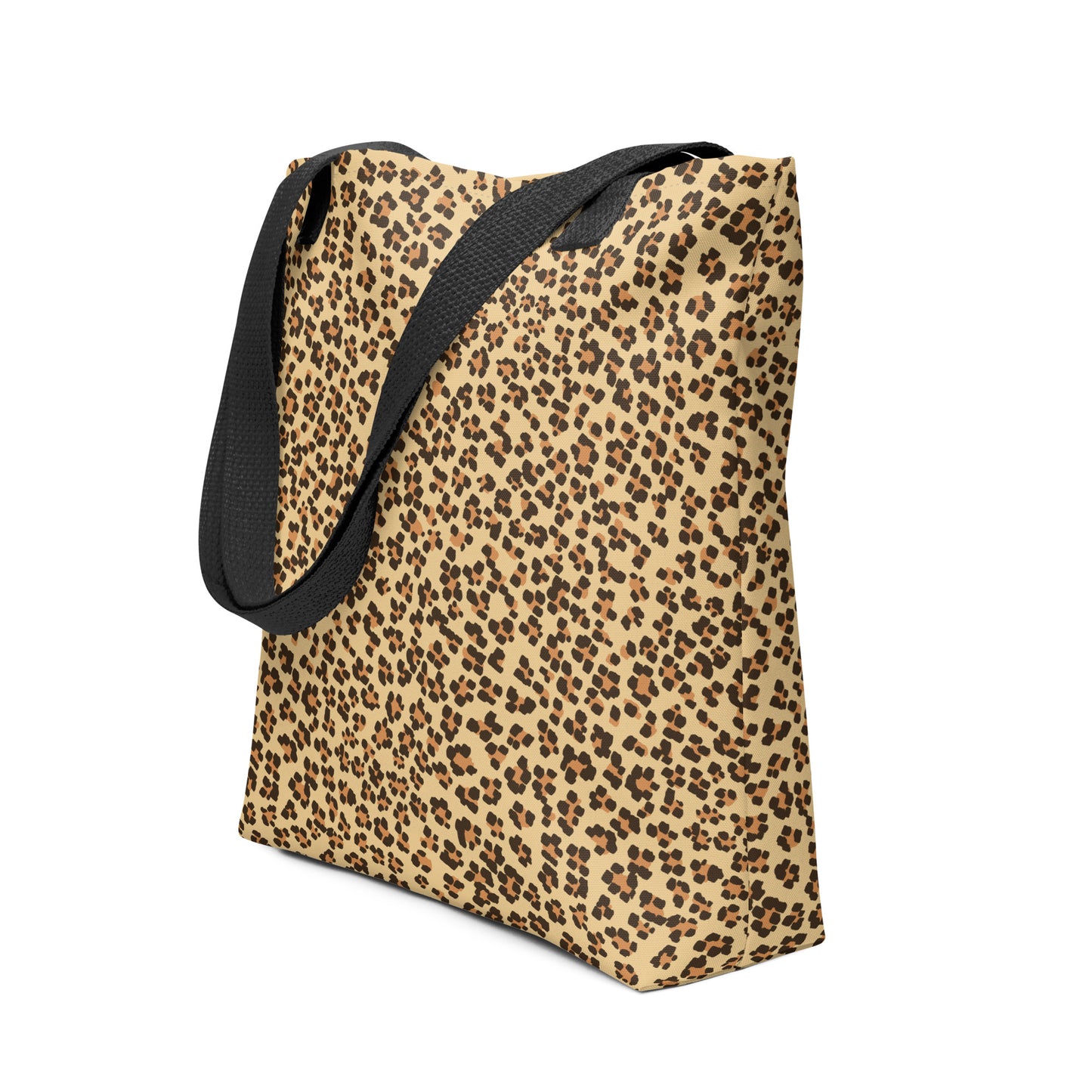 Brown Leopard Tote Bag