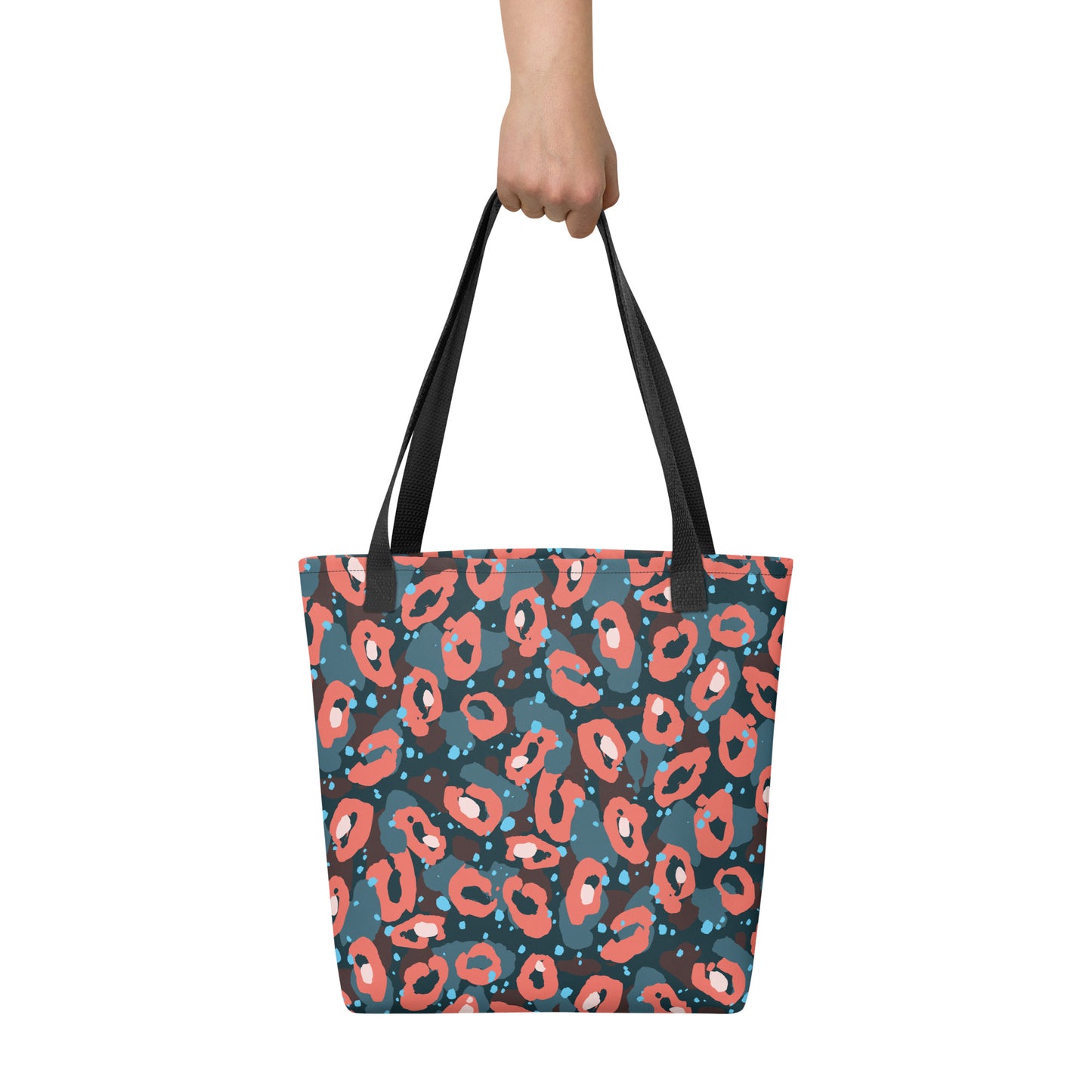 Leopard Speckled Tote Bag