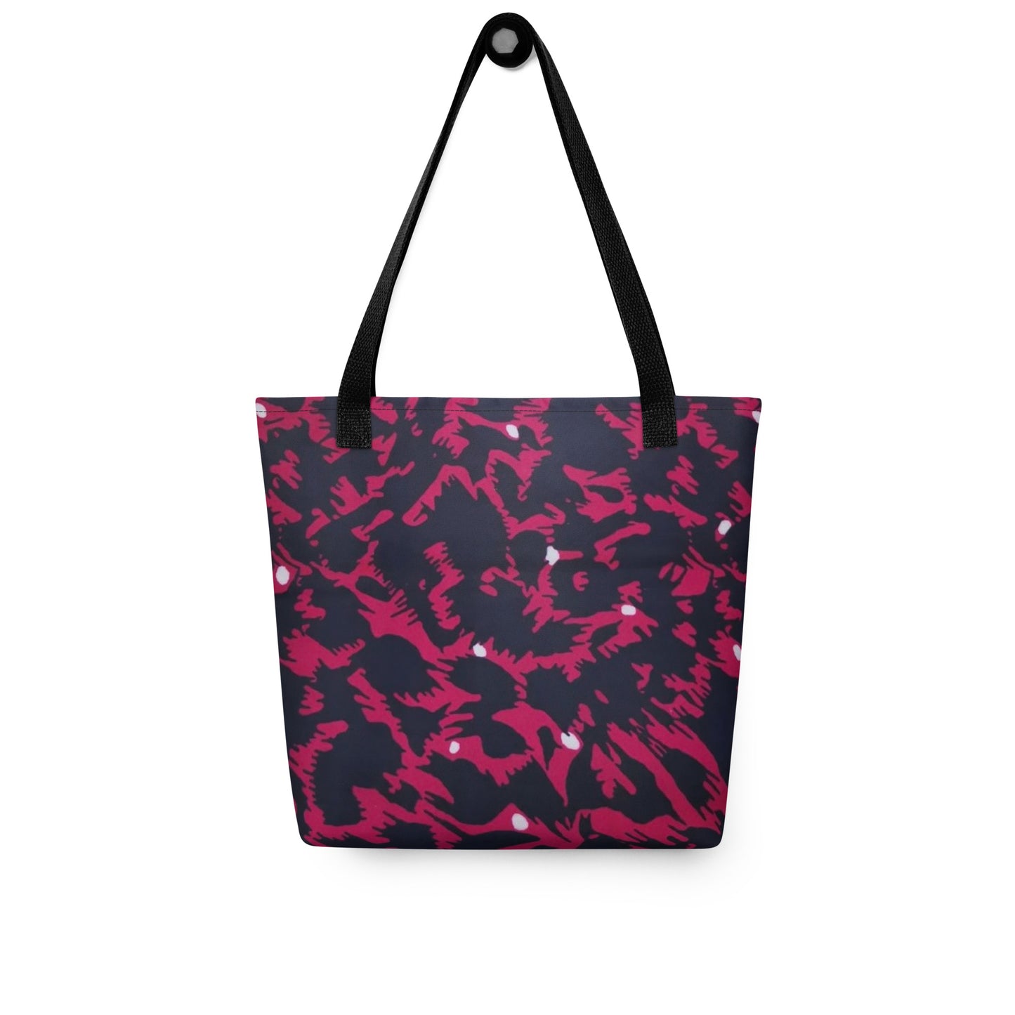 Pink Leopard Tote Bag