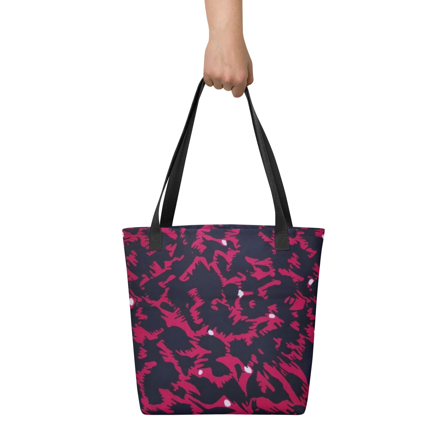 Pink Leopard Tote Bag