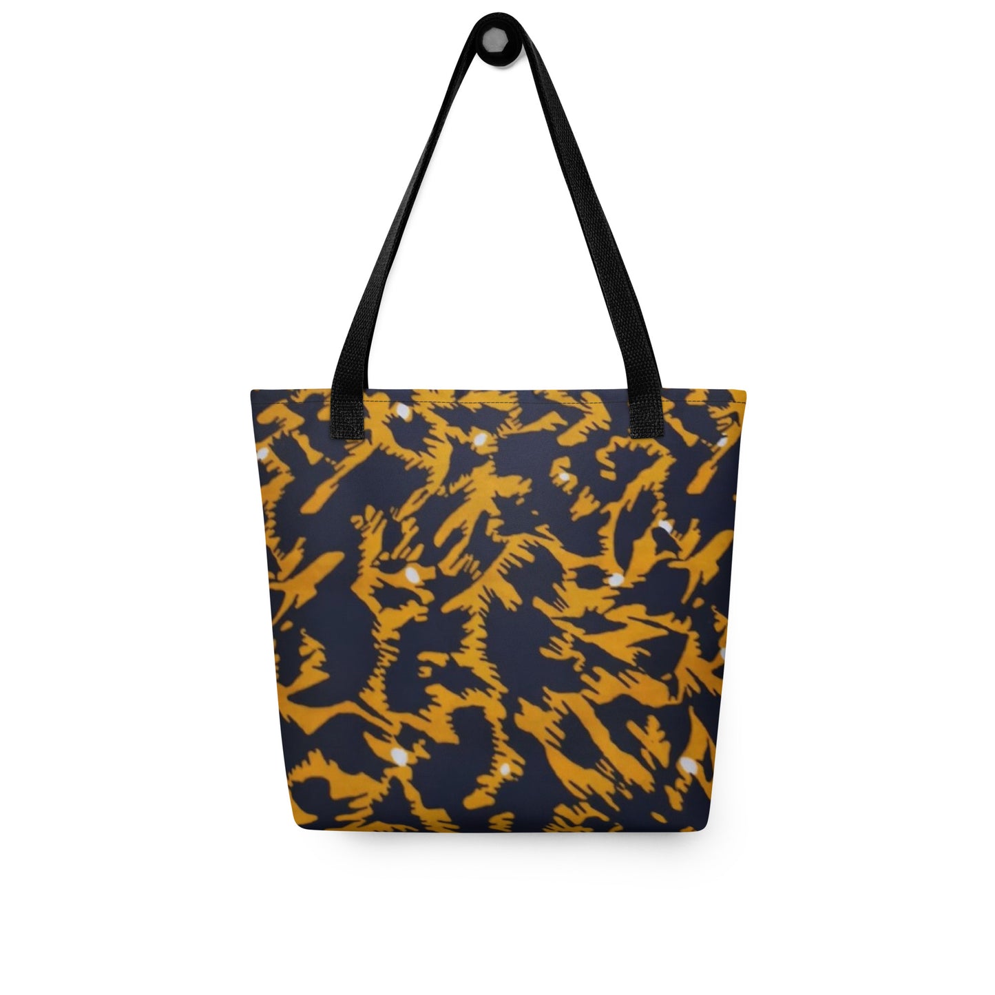 Yellow Leopard Tote Bag