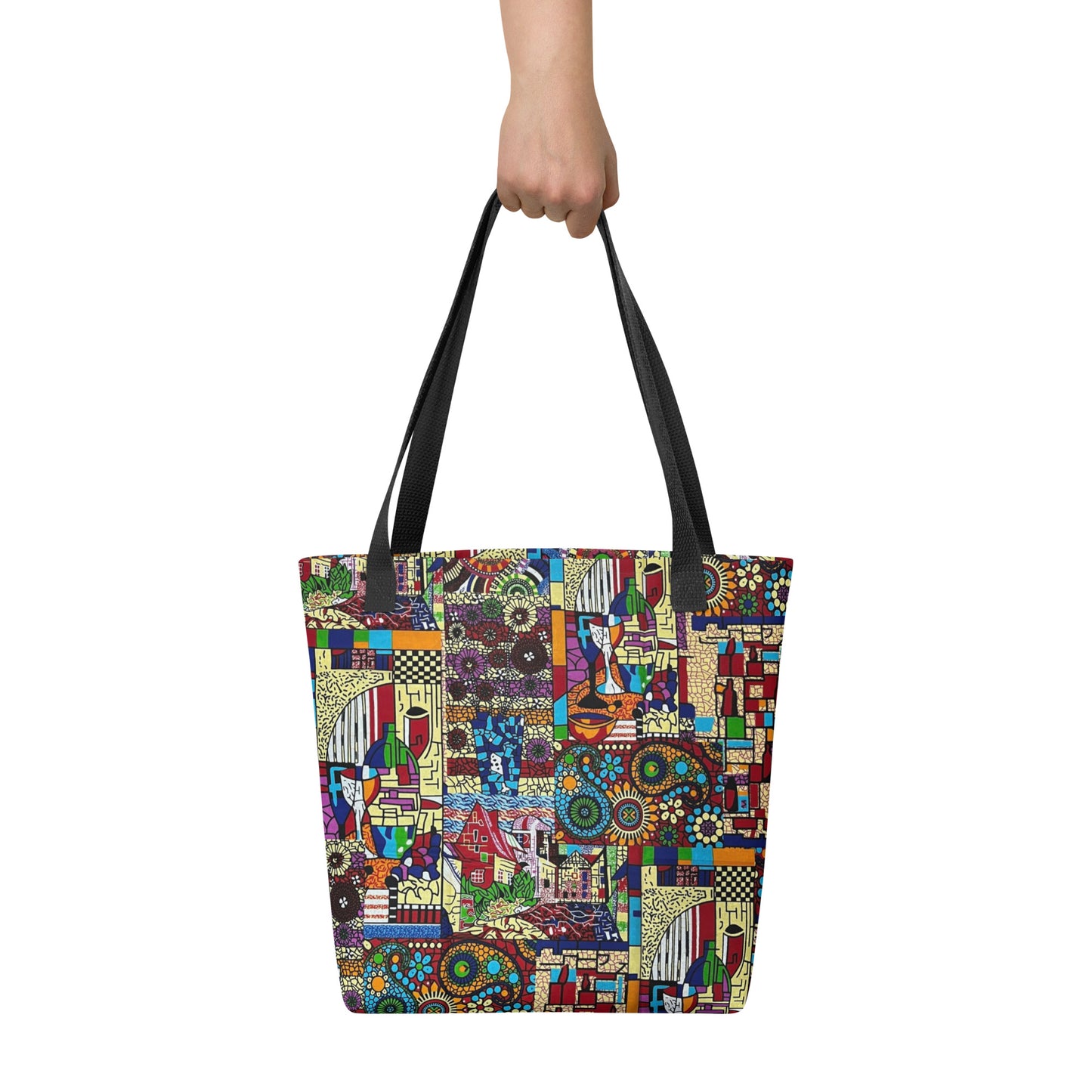 Colourful Artsy Tote Bag