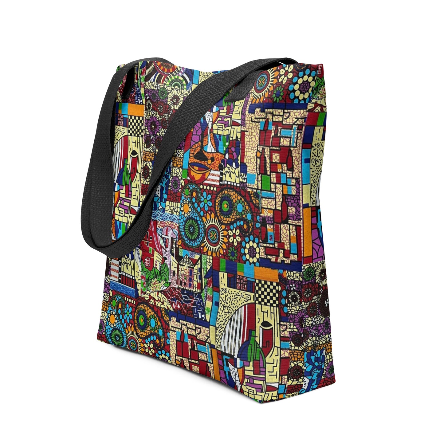 Colourful Artsy Tote Bag