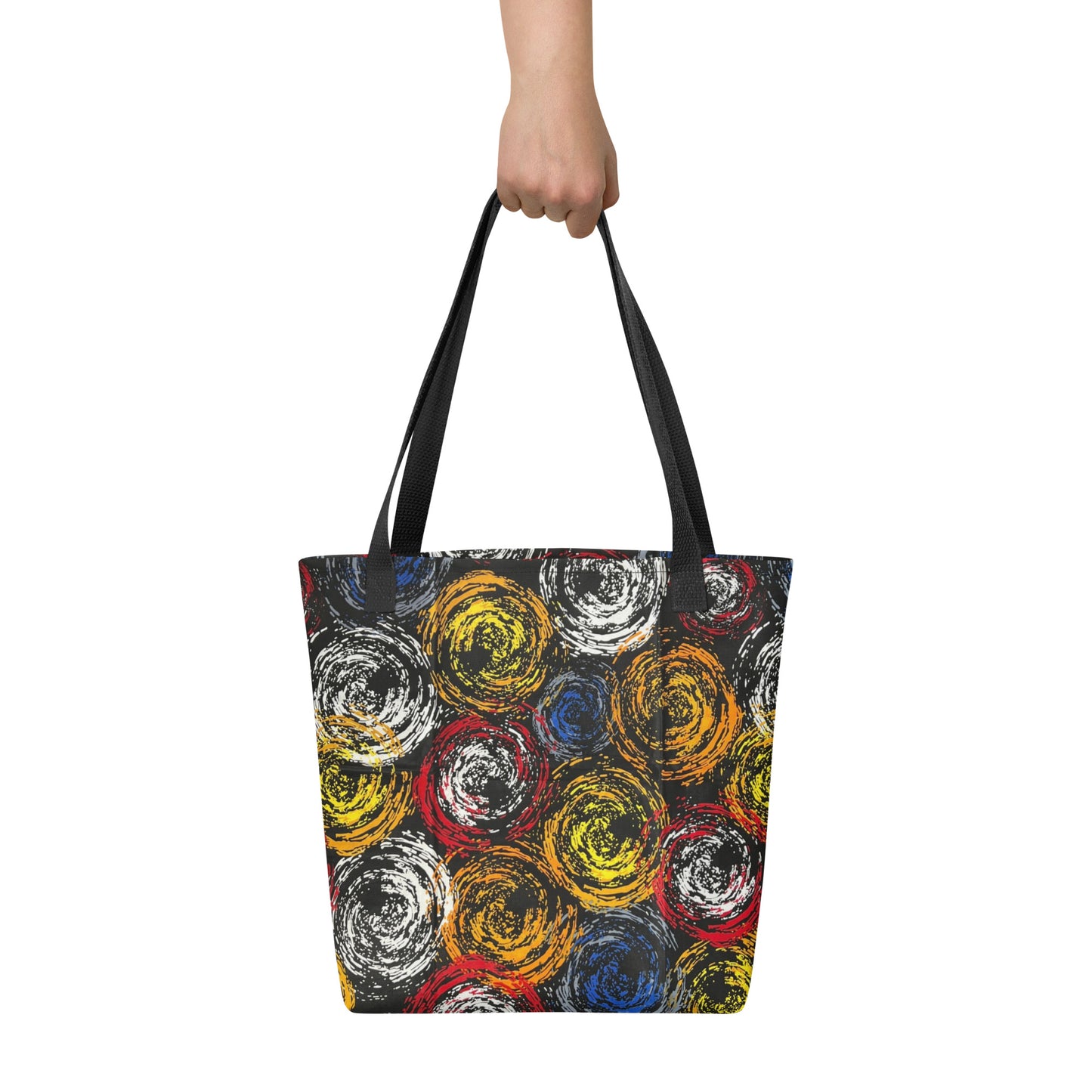 Colourful Swirls Tote Bag