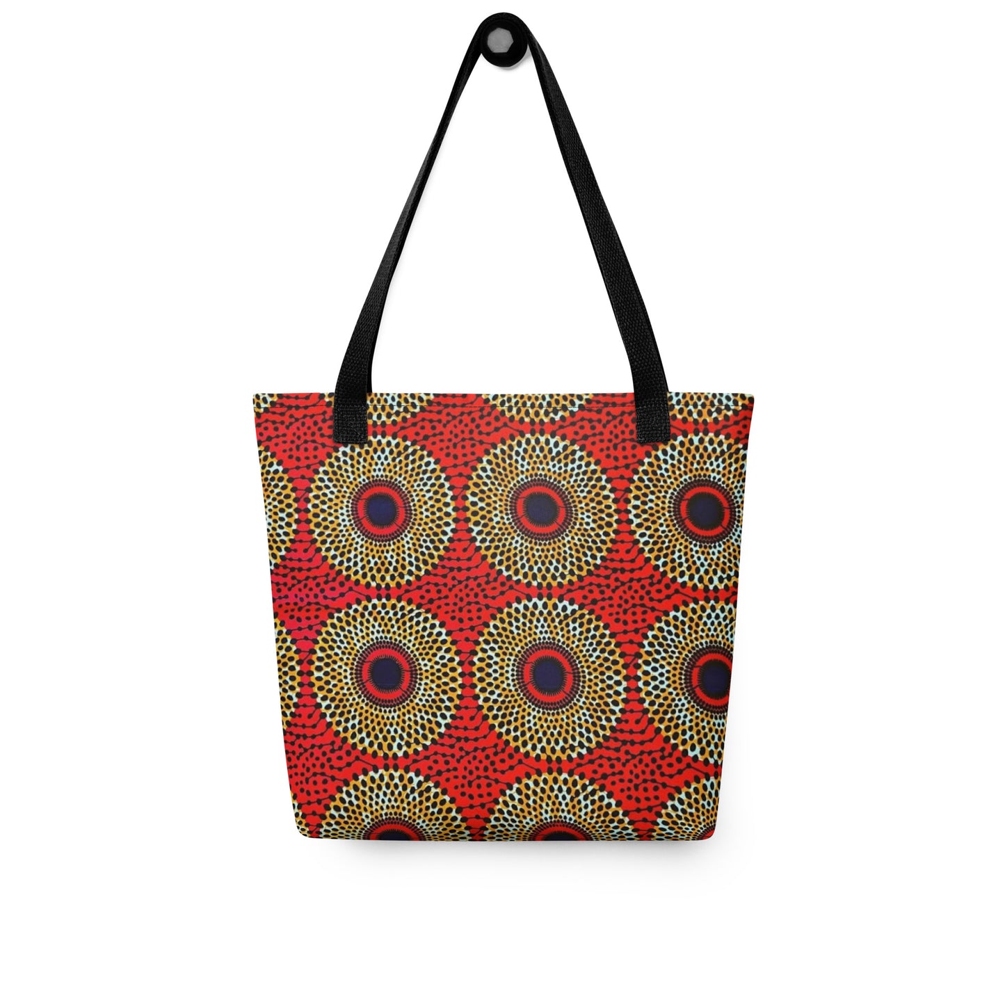 Orange Mandela Tote Bag