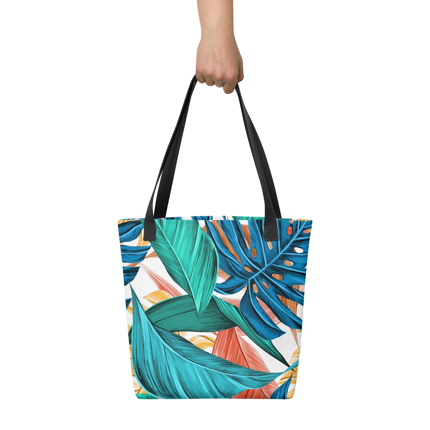 Tropical Leaves Tote Bag