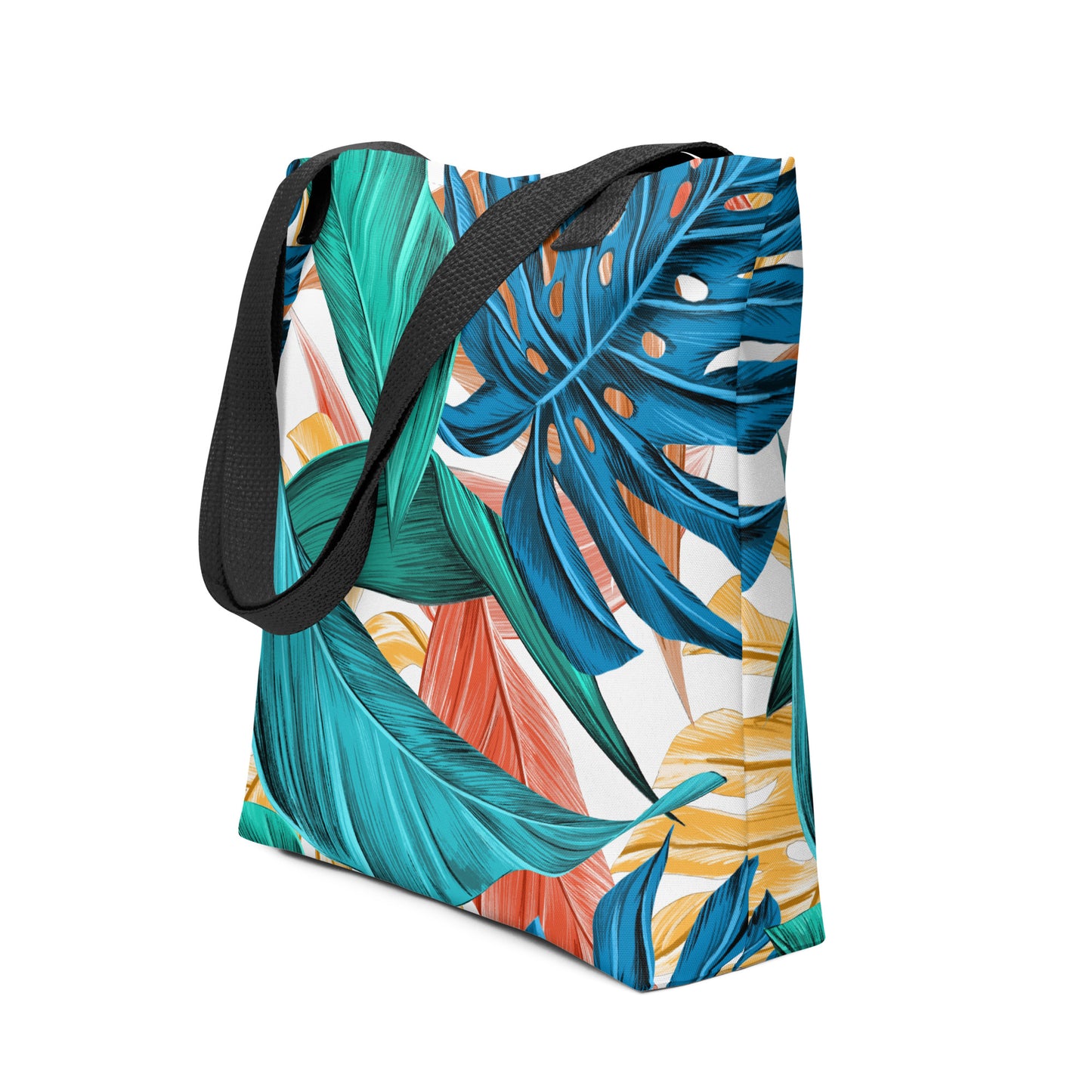 Tropical Leaves Tote Bag