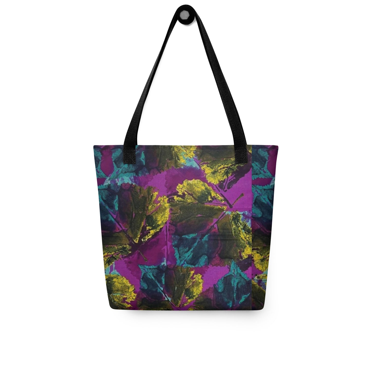 Purple Leaves Tote Bag