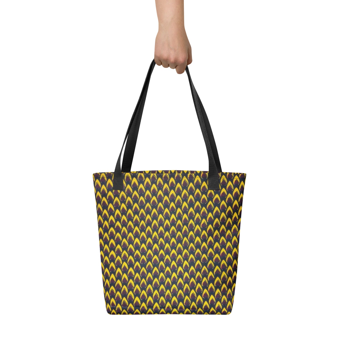 Yellow Flame Tote Bag