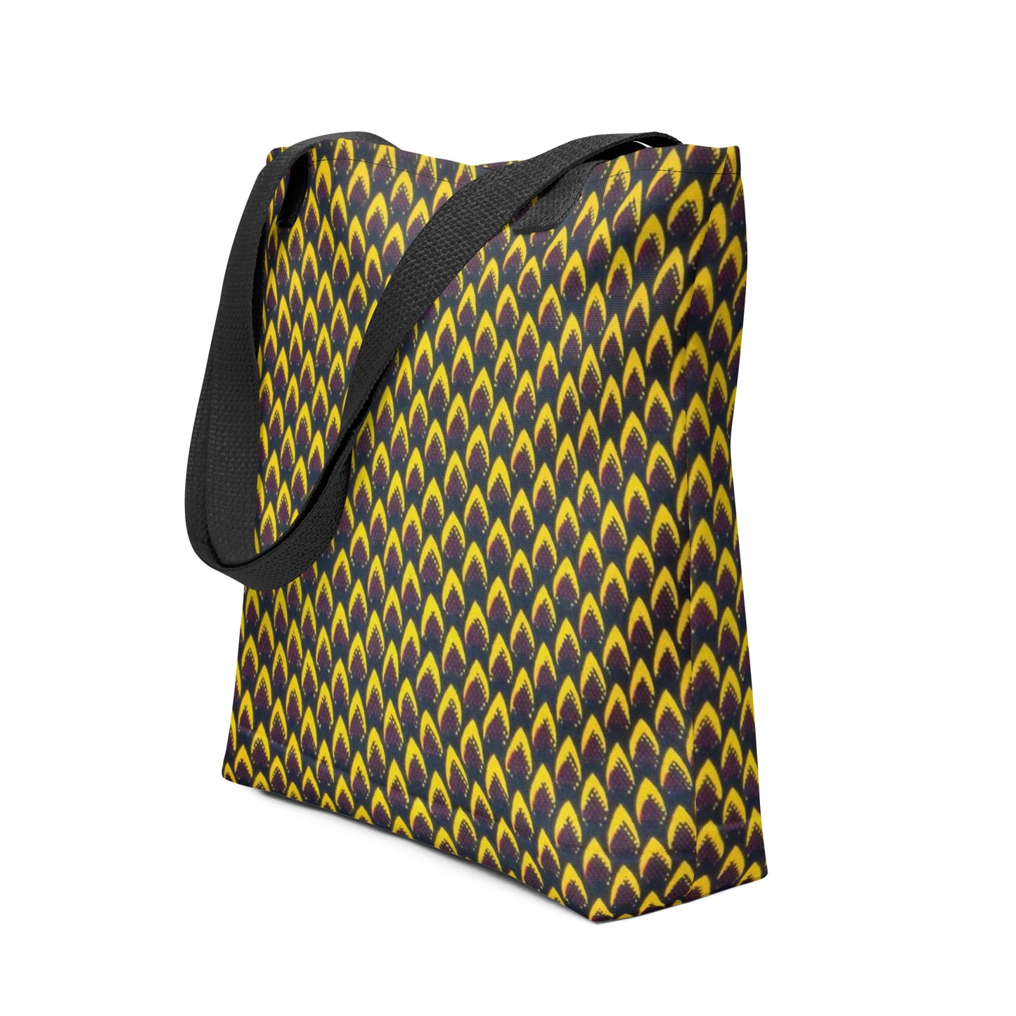 Yellow Flame Tote Bag