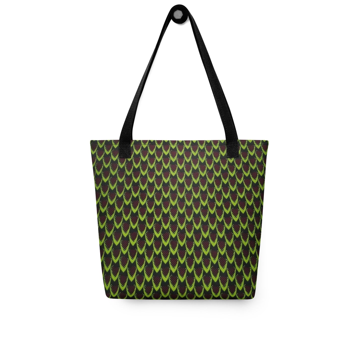 Green Flame Tote Bag