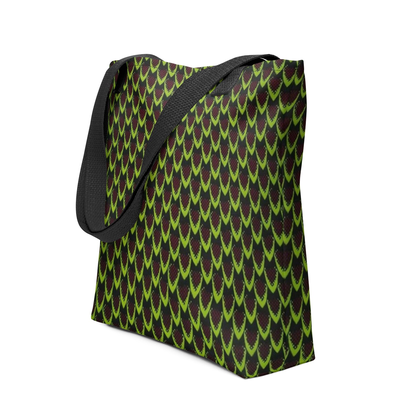 Green Flame Tote Bag