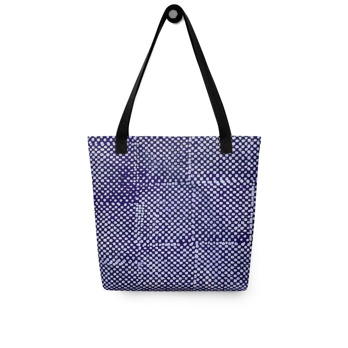 Purple Dots Tote Bag