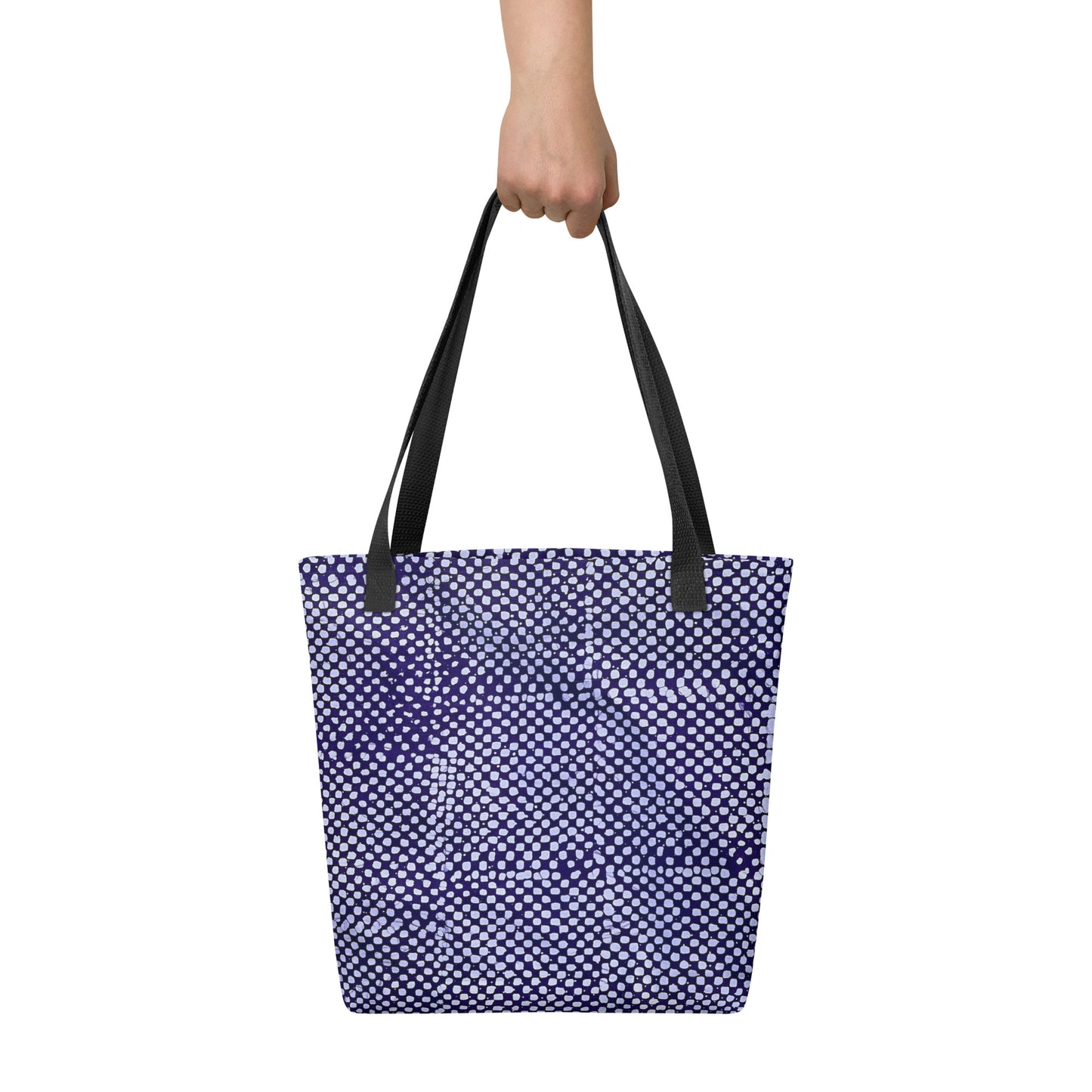 Purple Dots Tote Bag