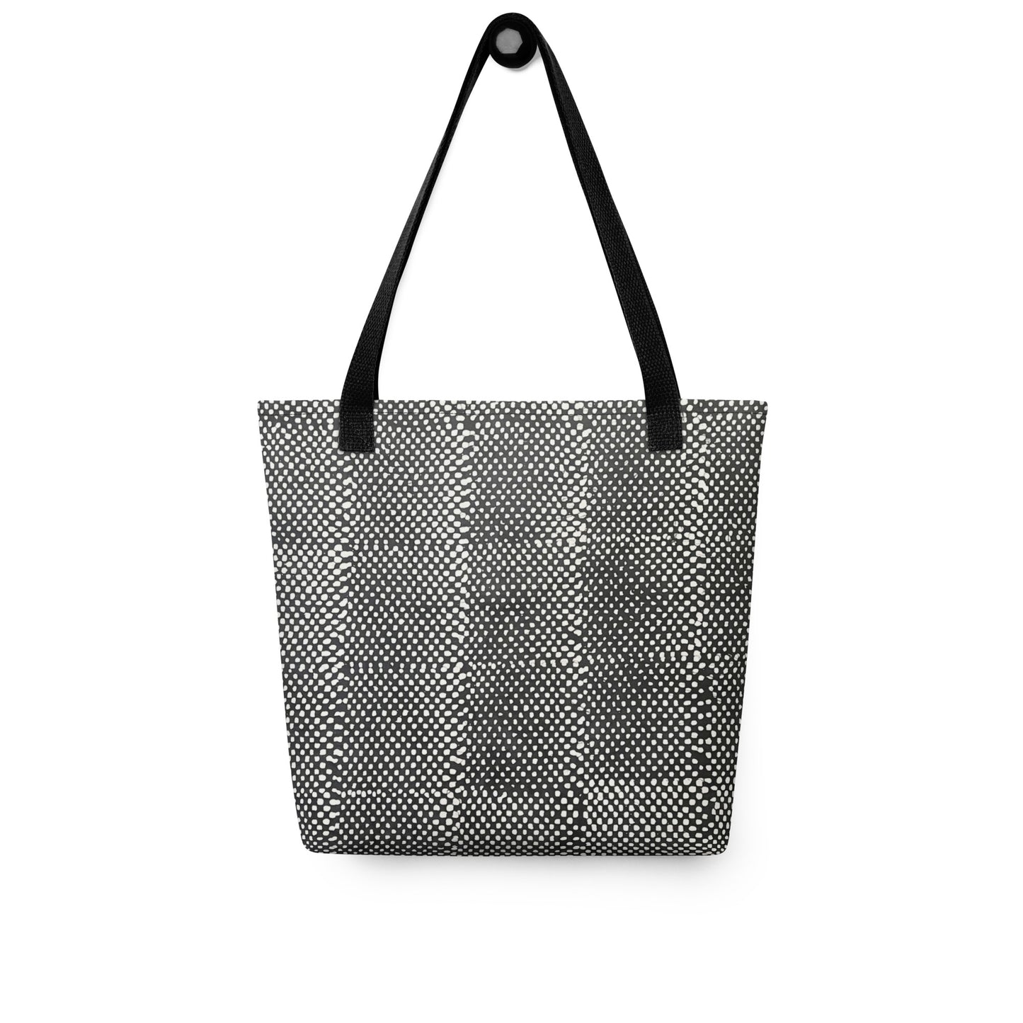 Black & White Dots Tote Bag