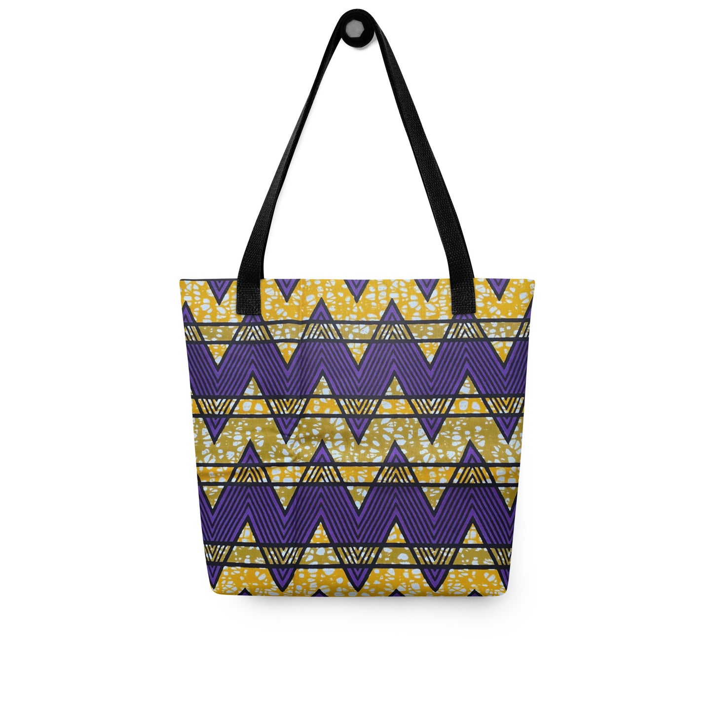 Purple Yellow Tote Bag