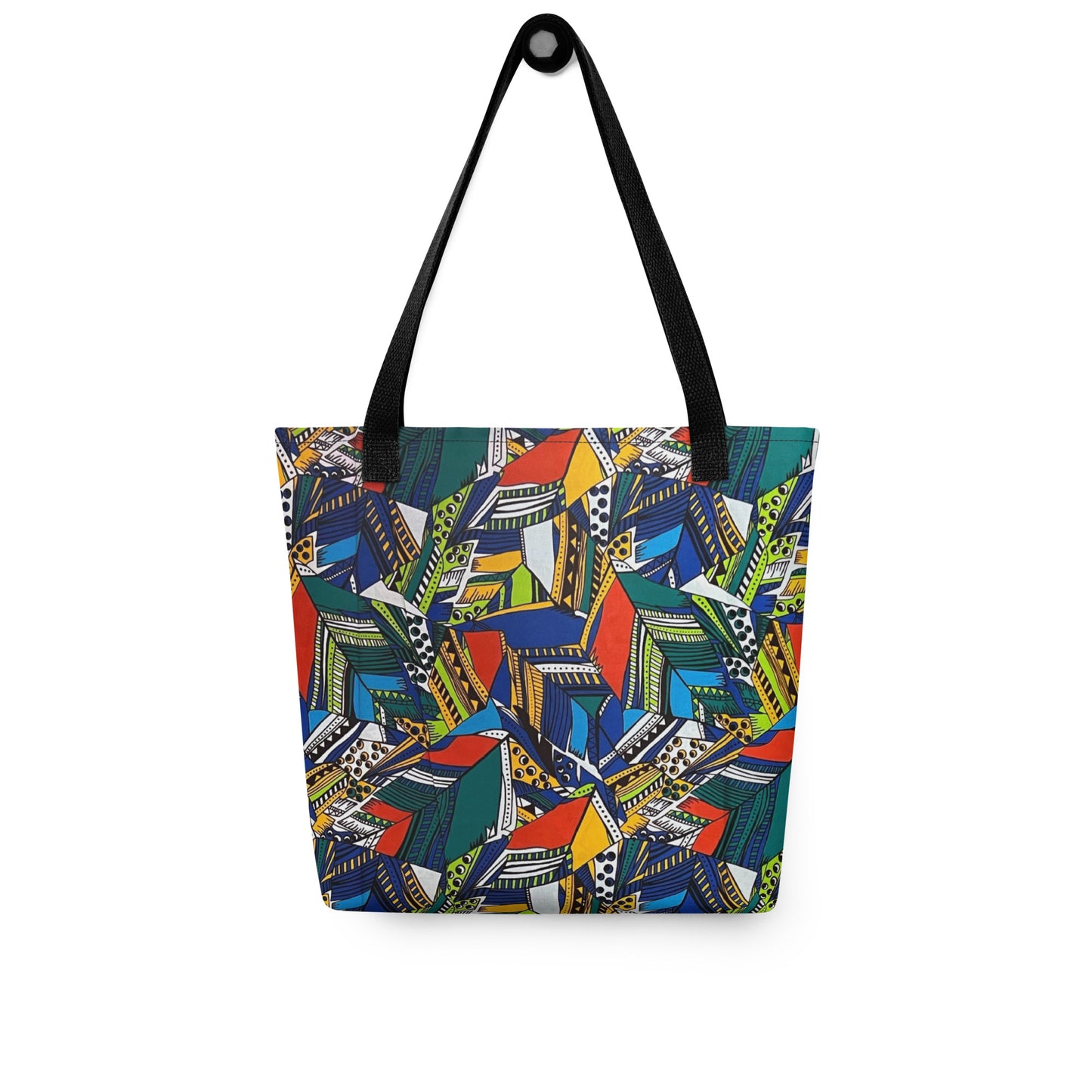 Multicolour Shapes Tote Bag