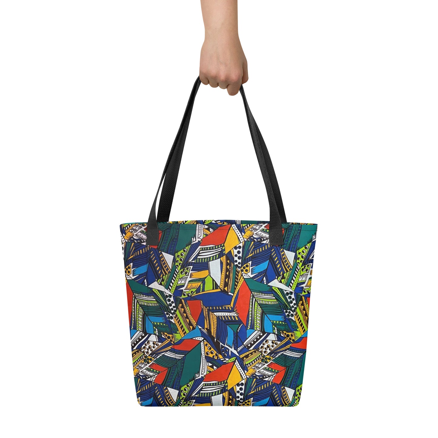 Multicolour Shapes Tote Bag