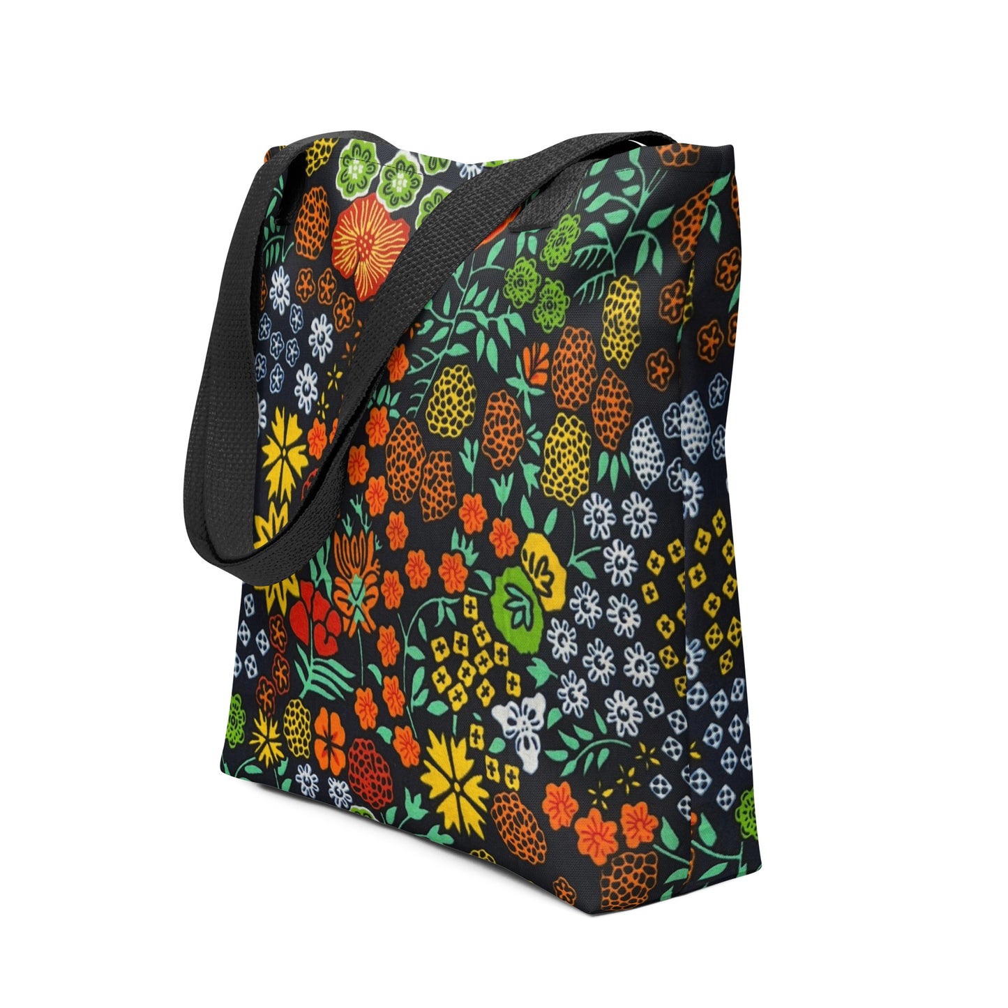 Multicolour Floral Tote Bag