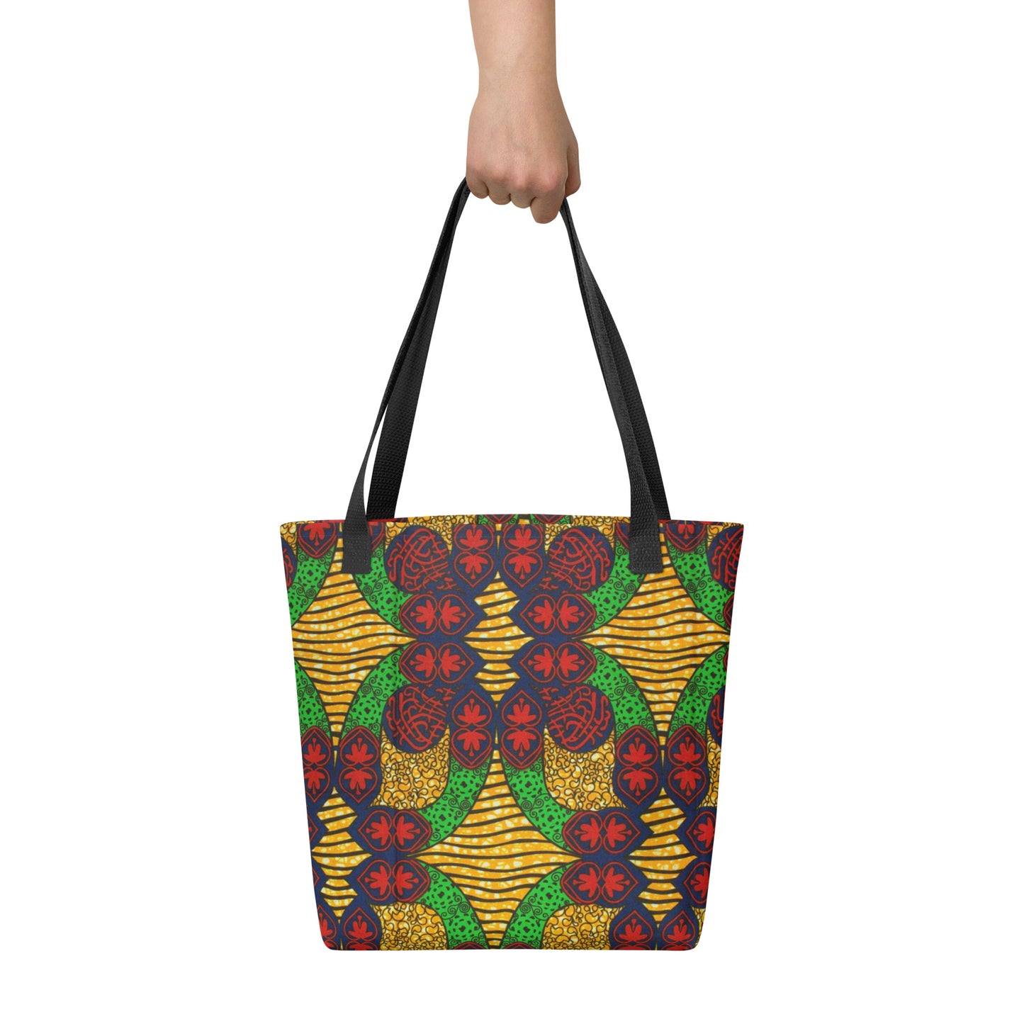 Multicolour Abstract Tote Bag