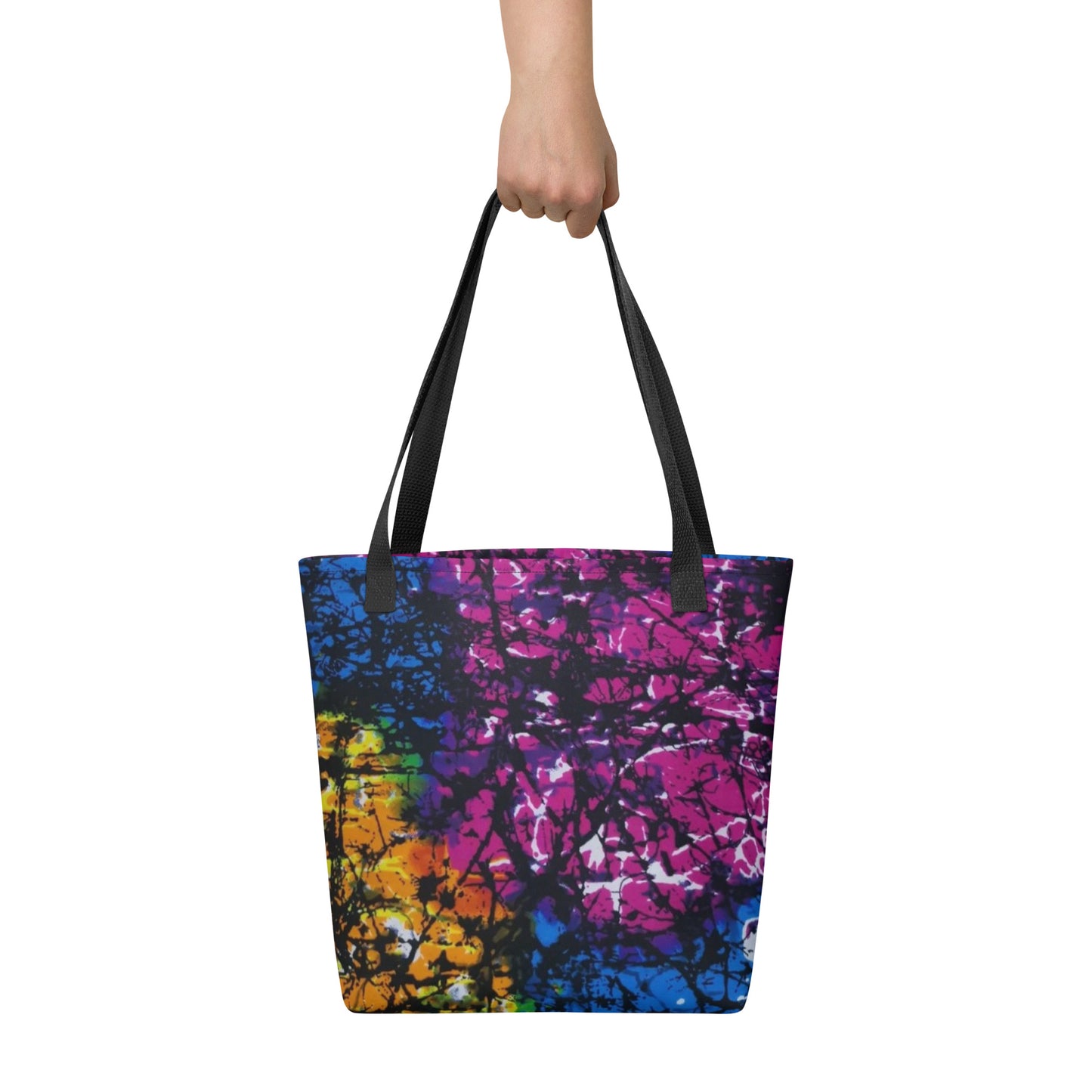 Multicolour Dye Tote Bag