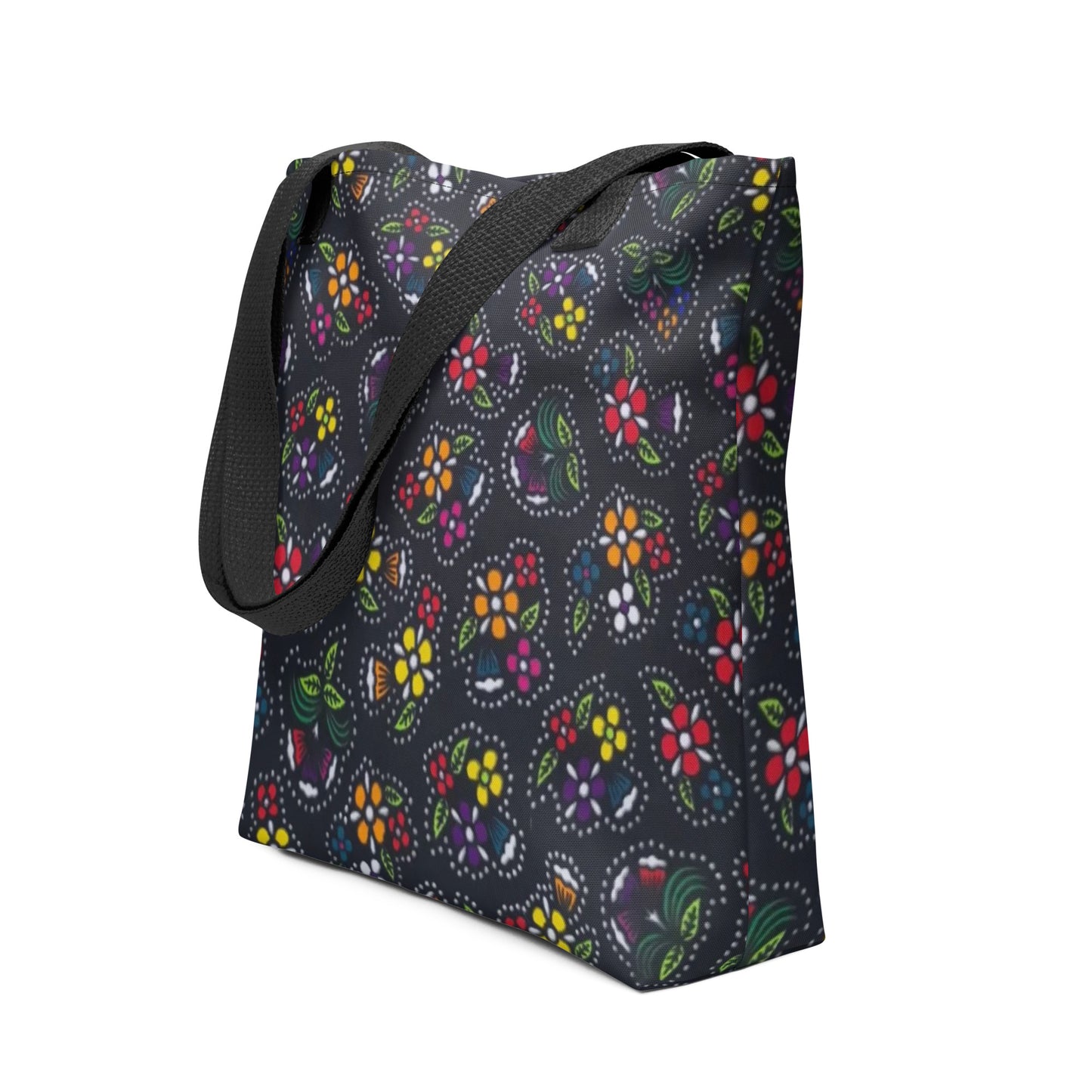 Multicolour Dark Tote Bag