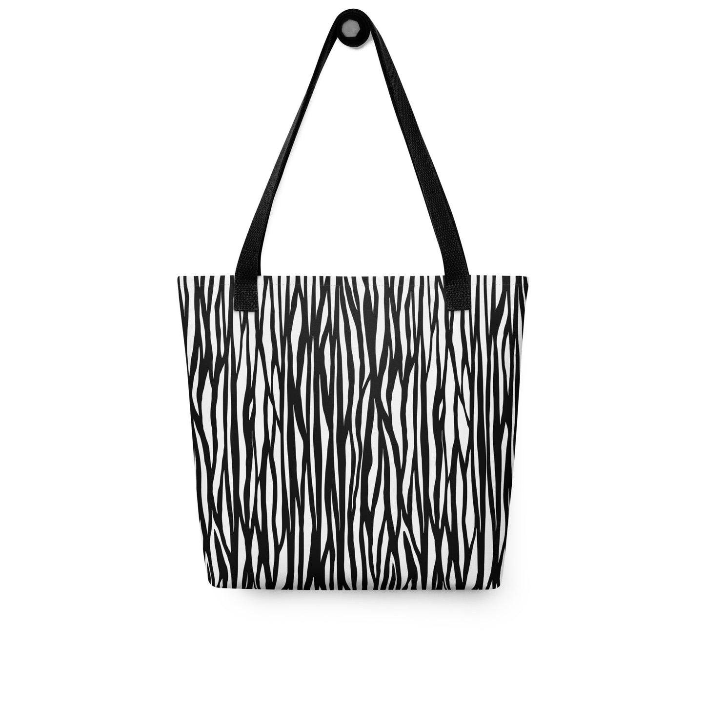 Zebra Print Tote Bag