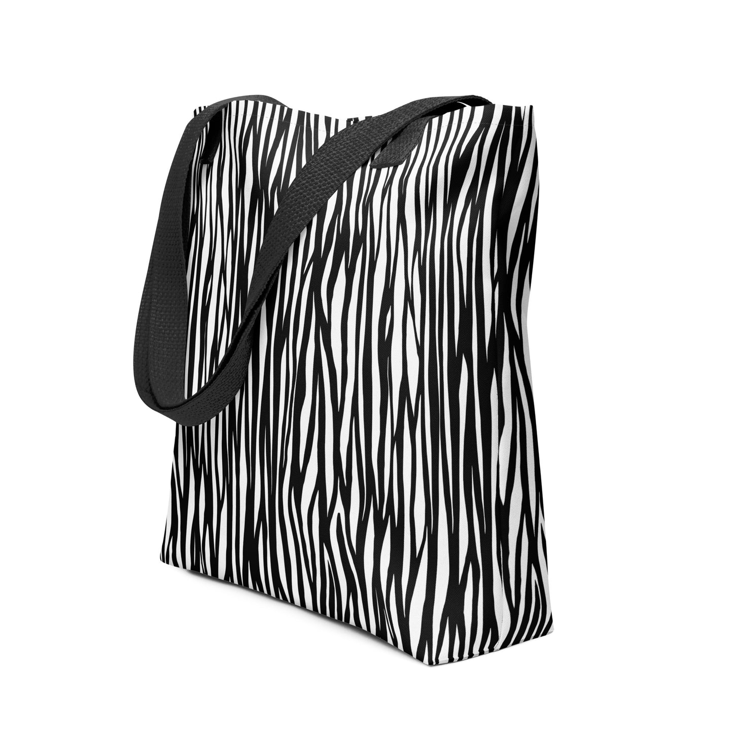 Zebra Print Tote Bag