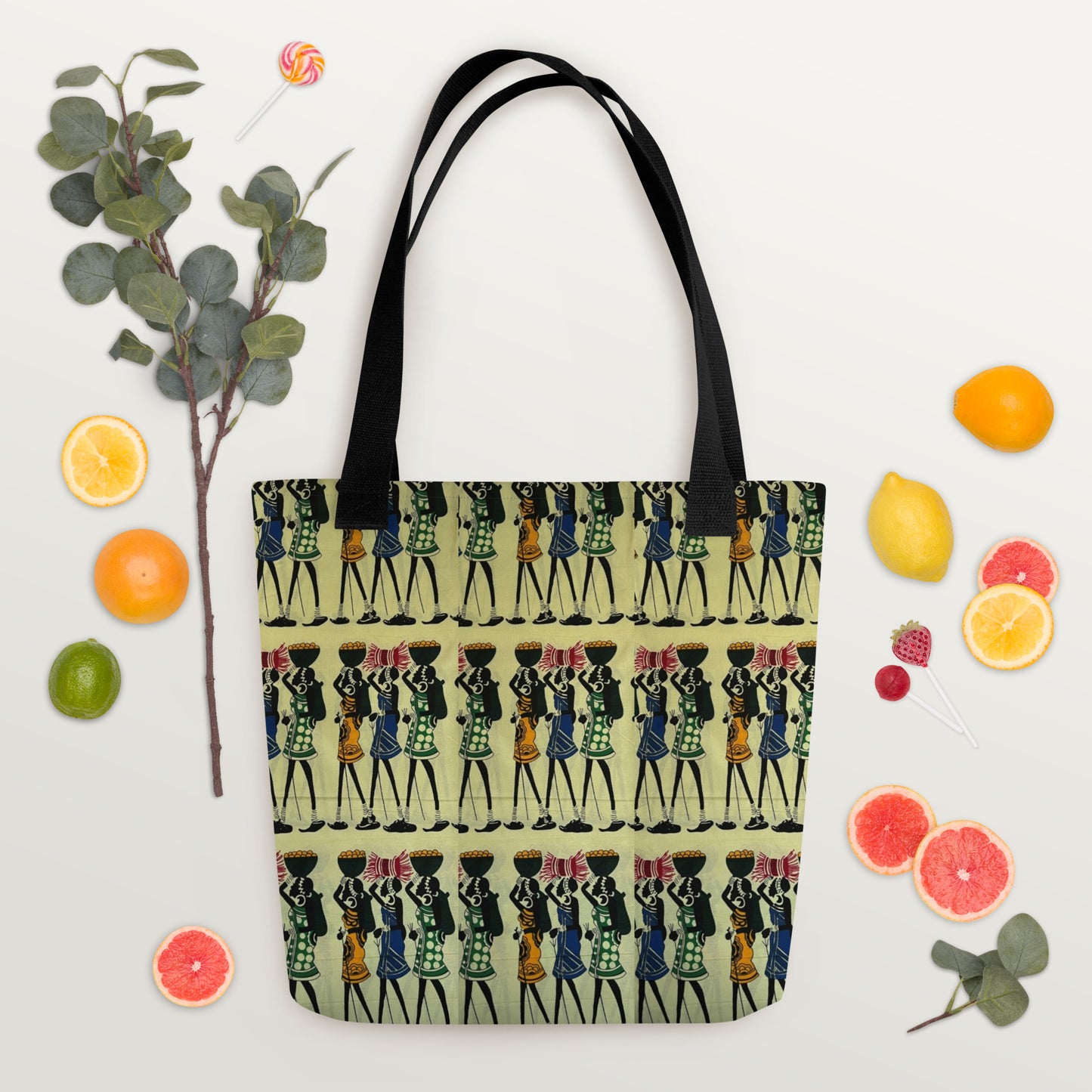 Women Art Ankara Tote Bag