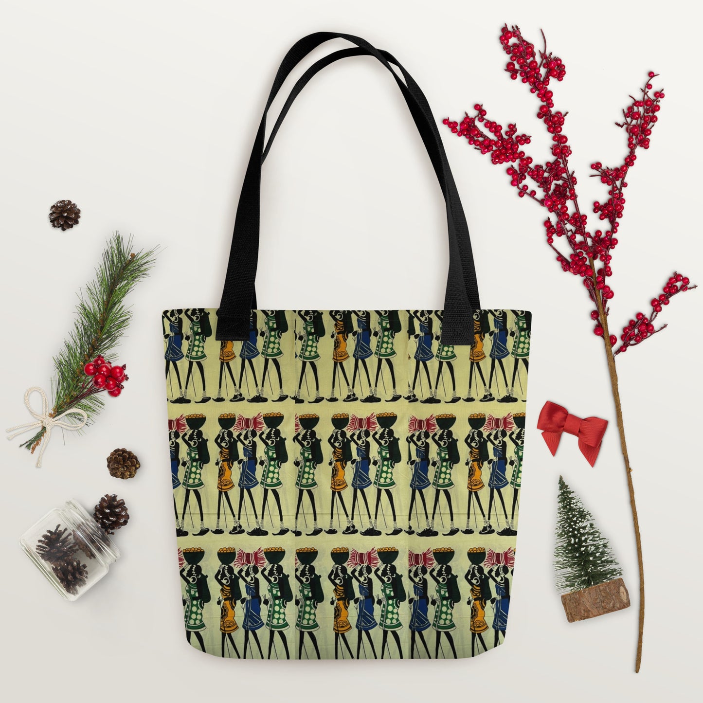 Women Art Ankara Tote Bag