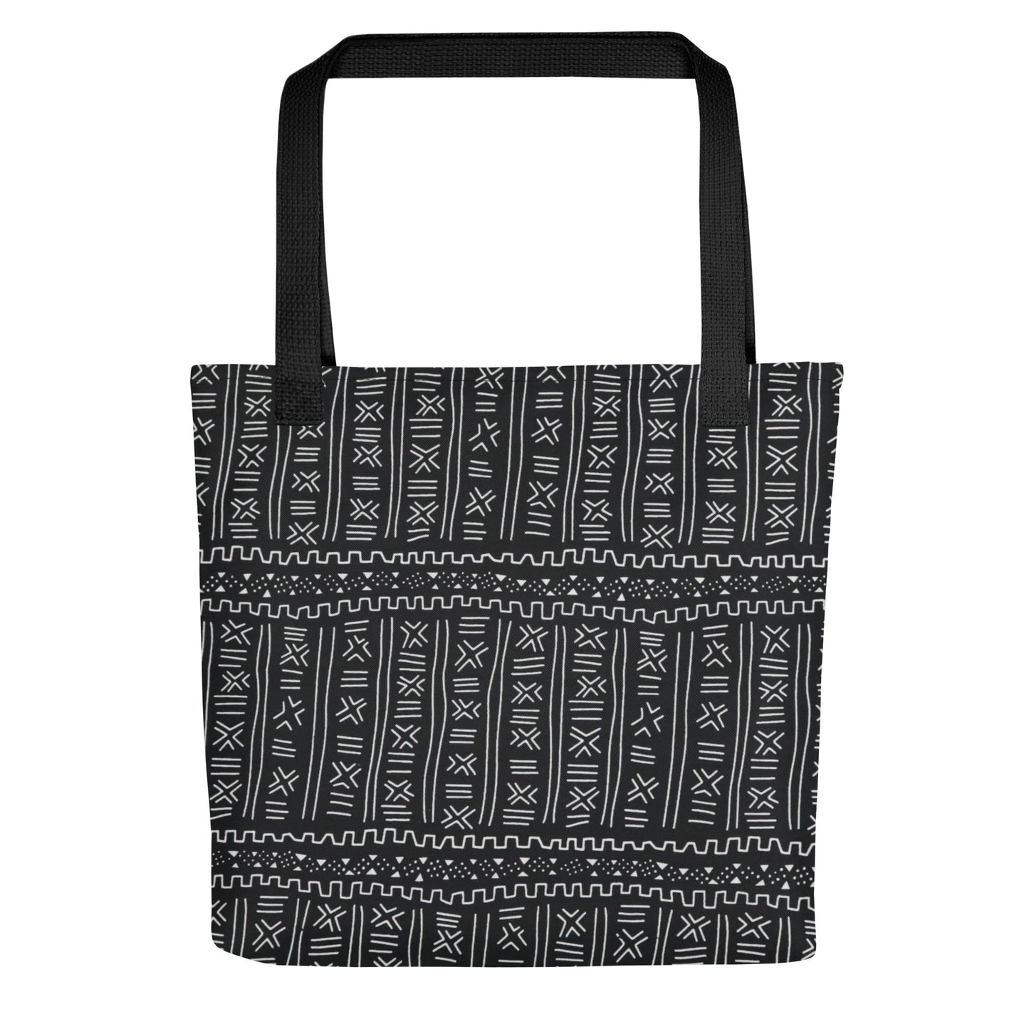 Black & White Print Tote Bag