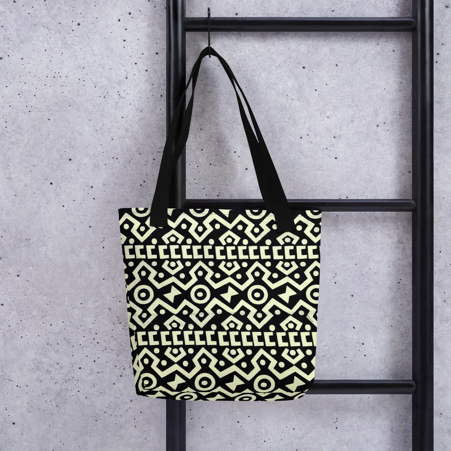 Bogolan Print Tote Bag