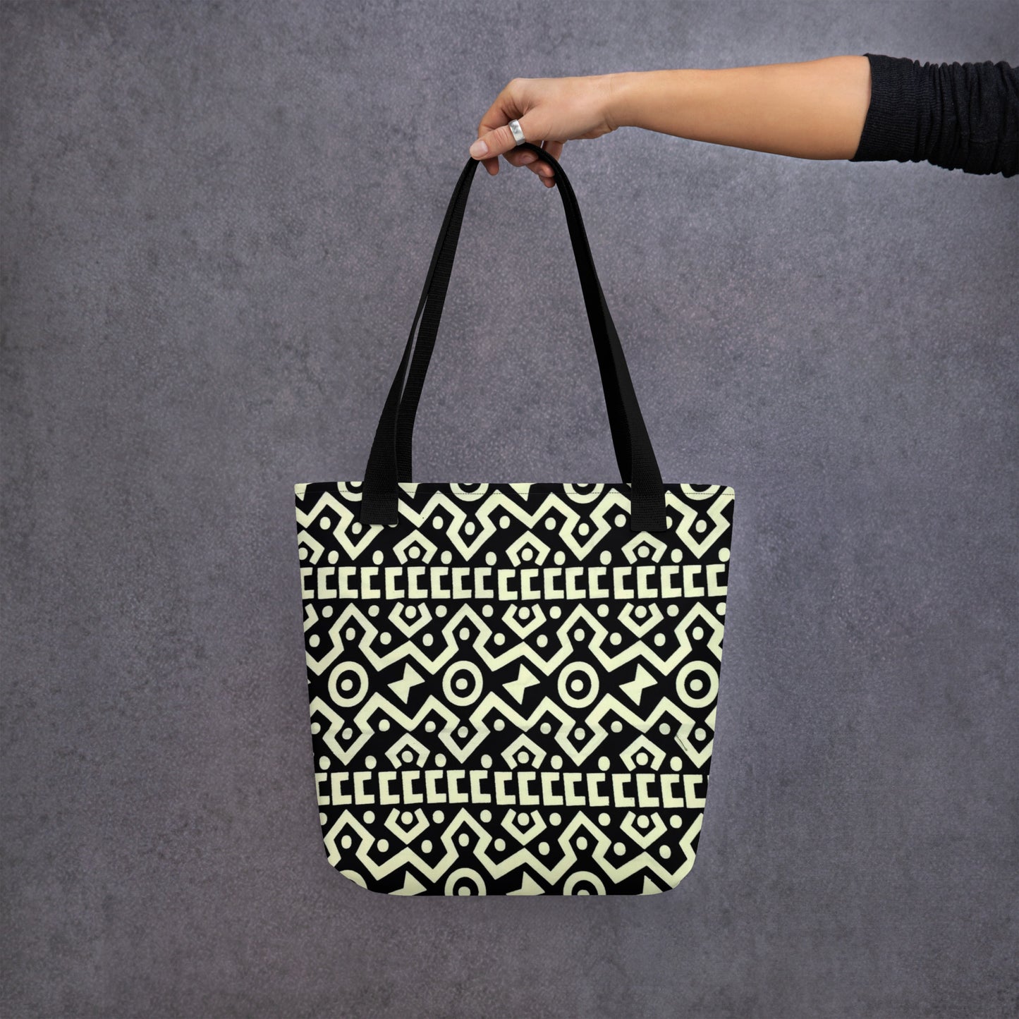 Bogolan Print Tote Bag